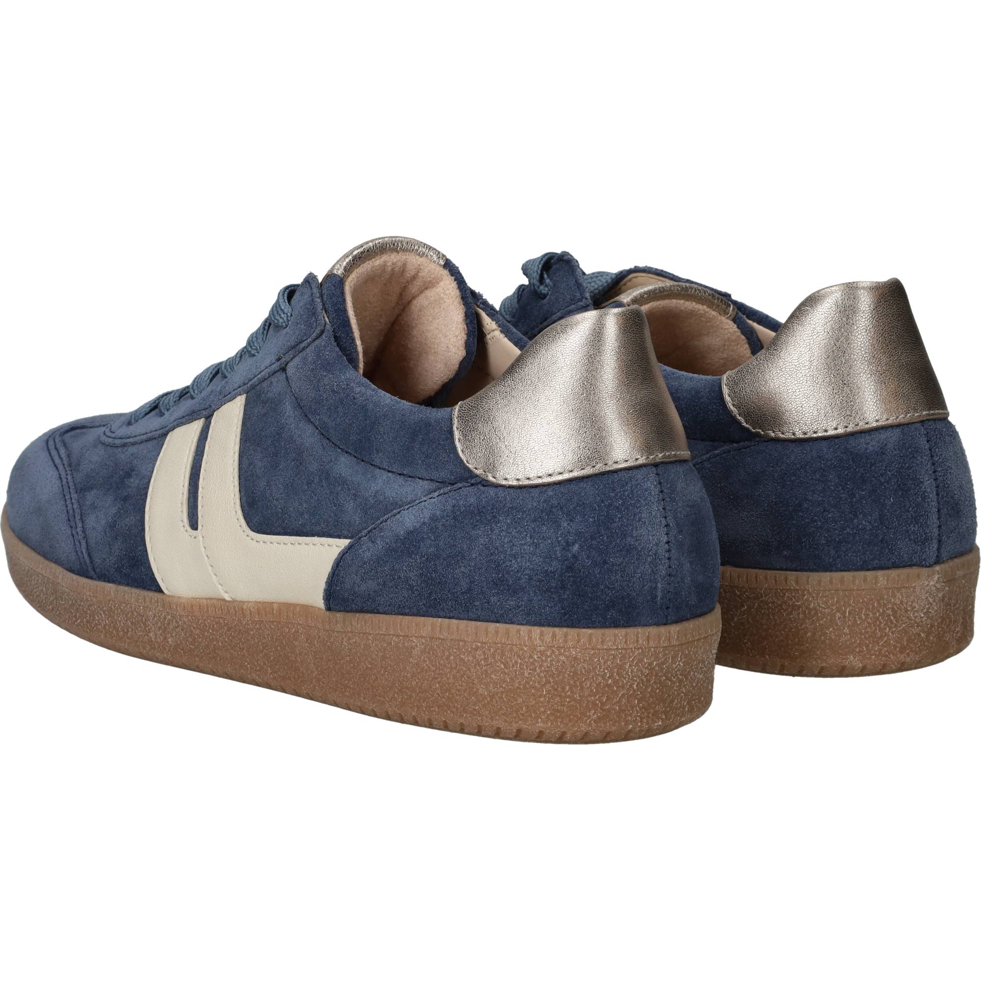 Gabor Sneakers Dames Blauw, sneaker voor dames – foto 3