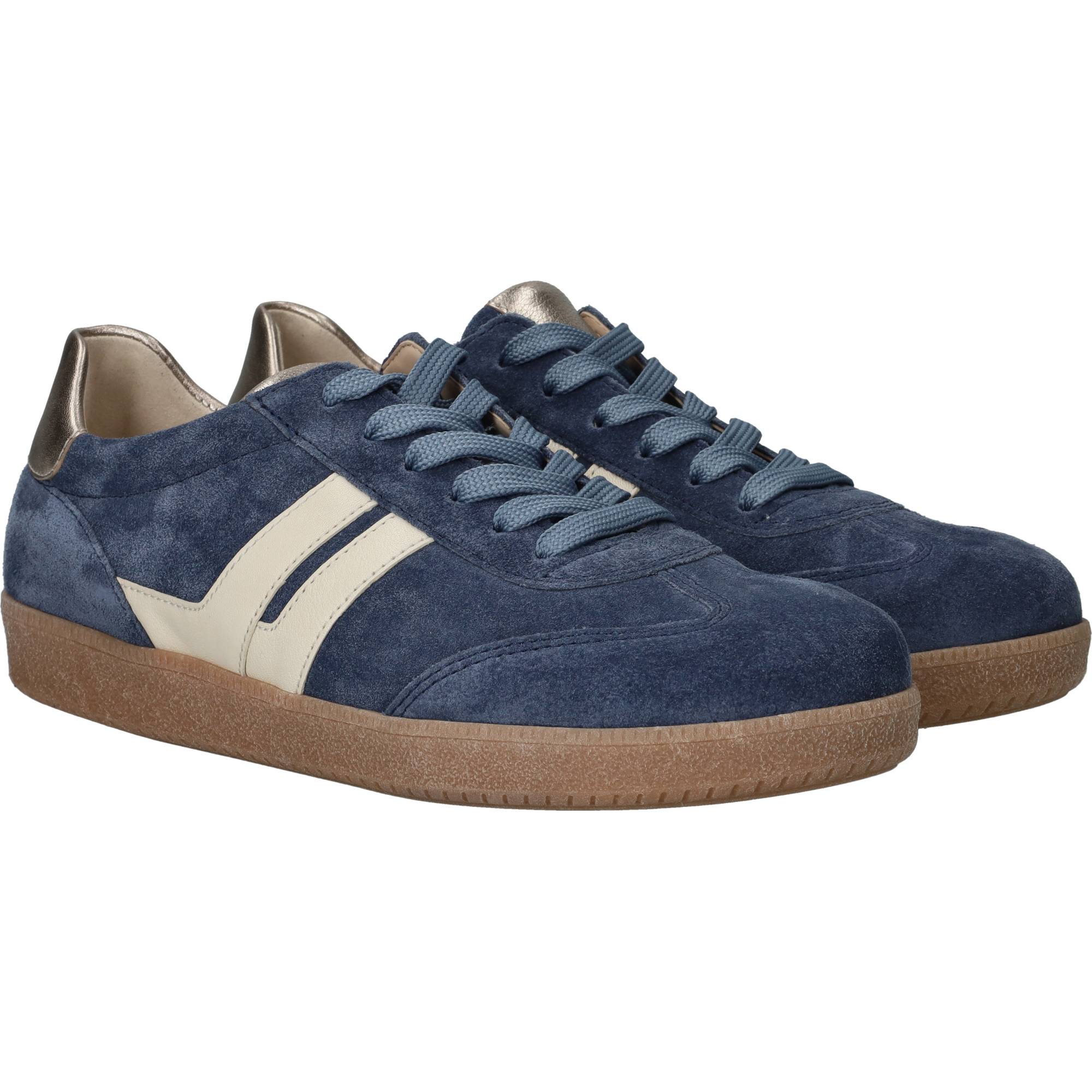 Gabor Sneakers Dames Blauw, sneaker voor dames – foto 2