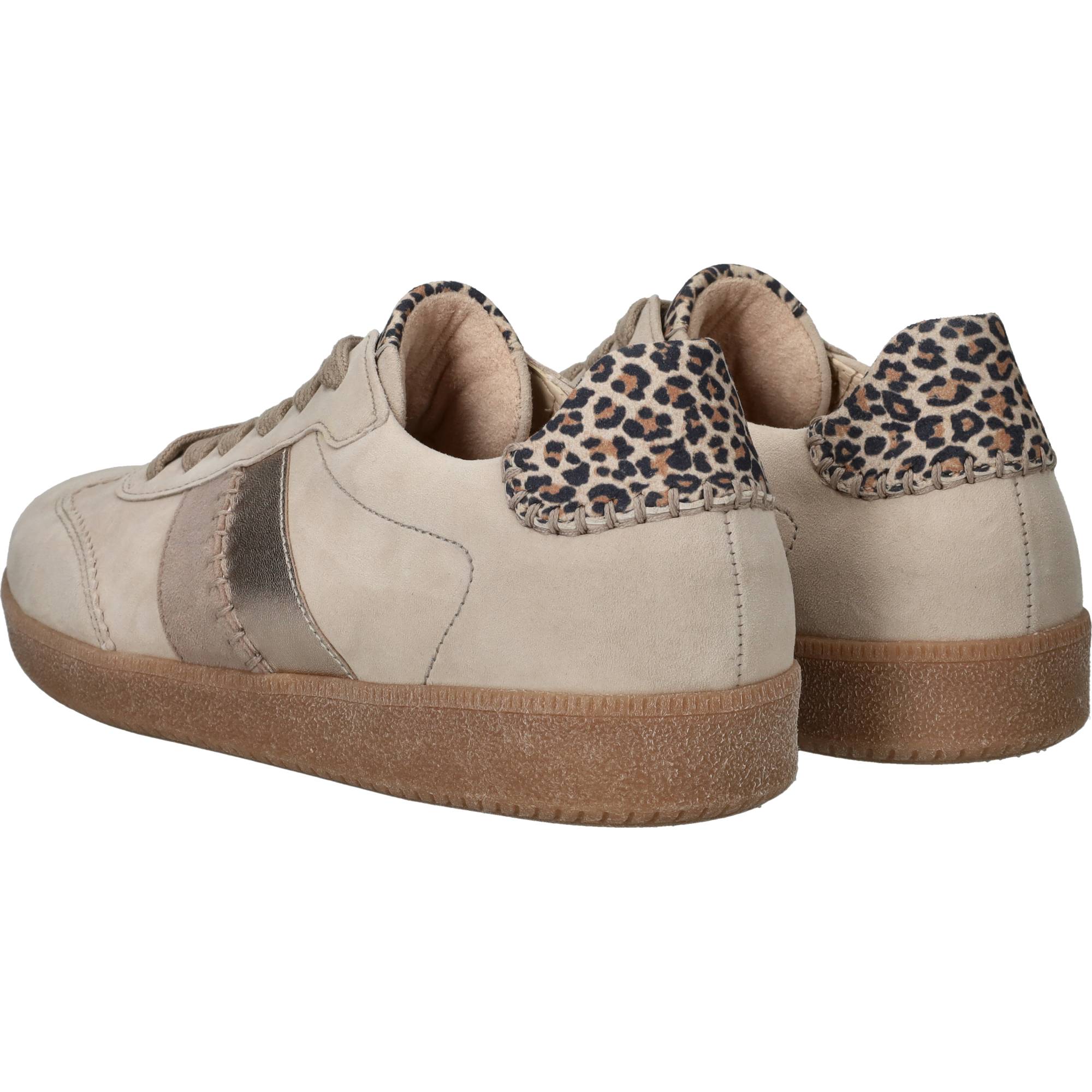 Gabor Sneakers Dames Taupe, sneaker voor dames – foto 3