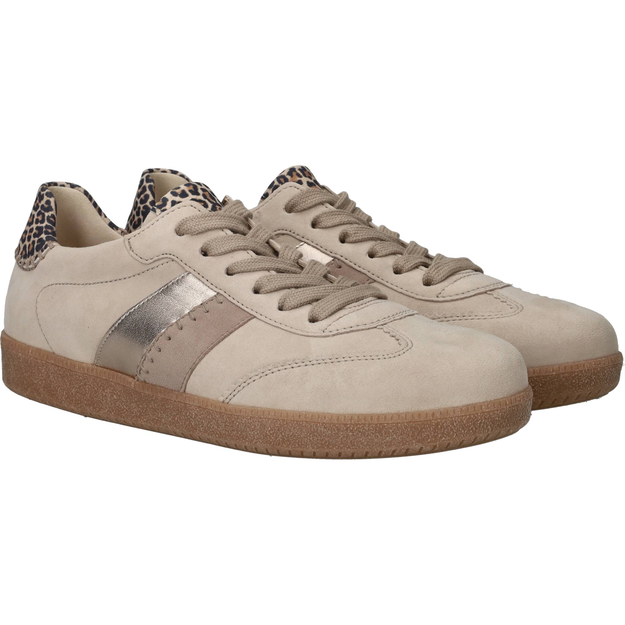 Gabor Sneakers Dames Taupe, sneaker voor dames – foto 2