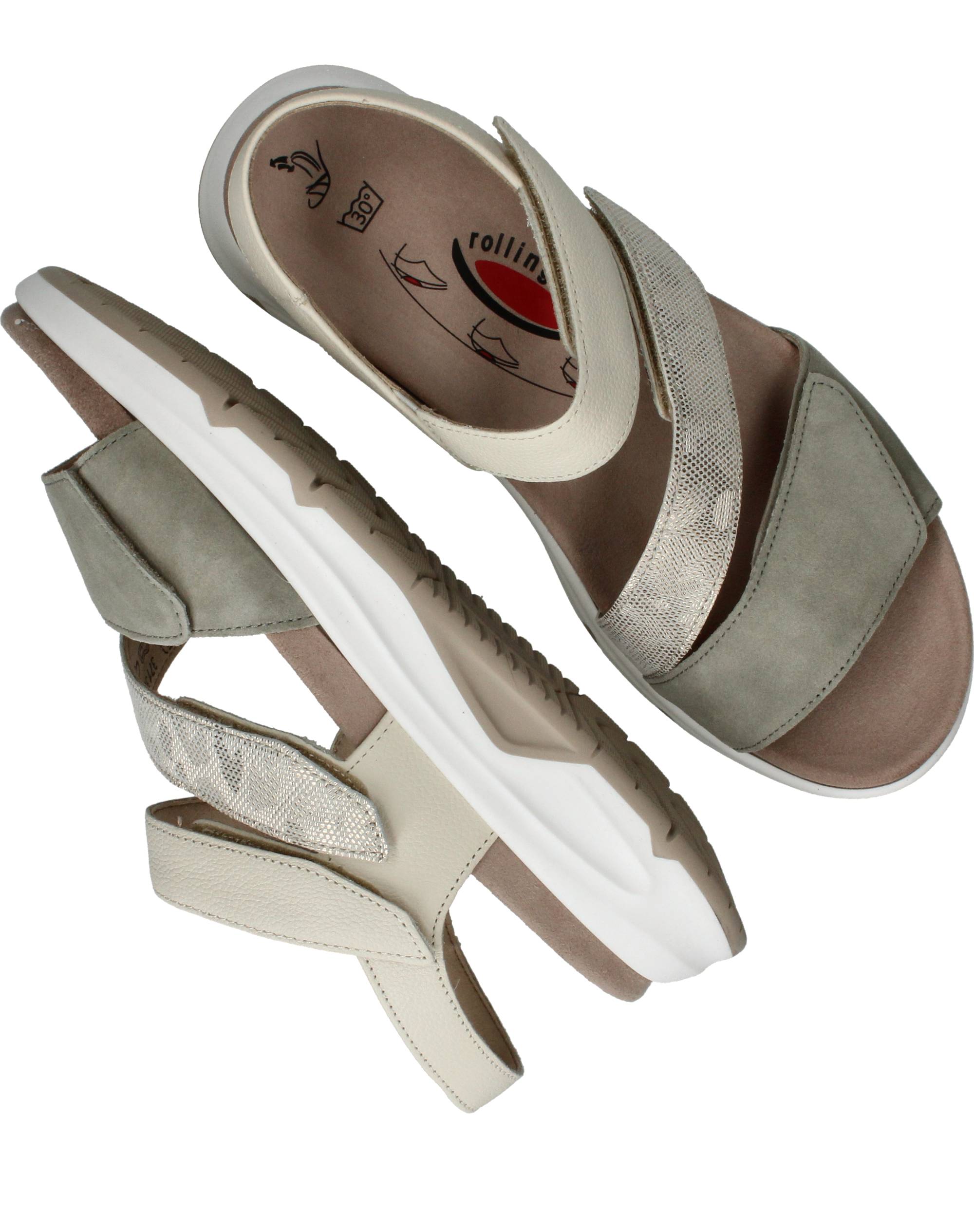 Gabor Sandalen Dames Multi, sandaal voor dames – foto 4