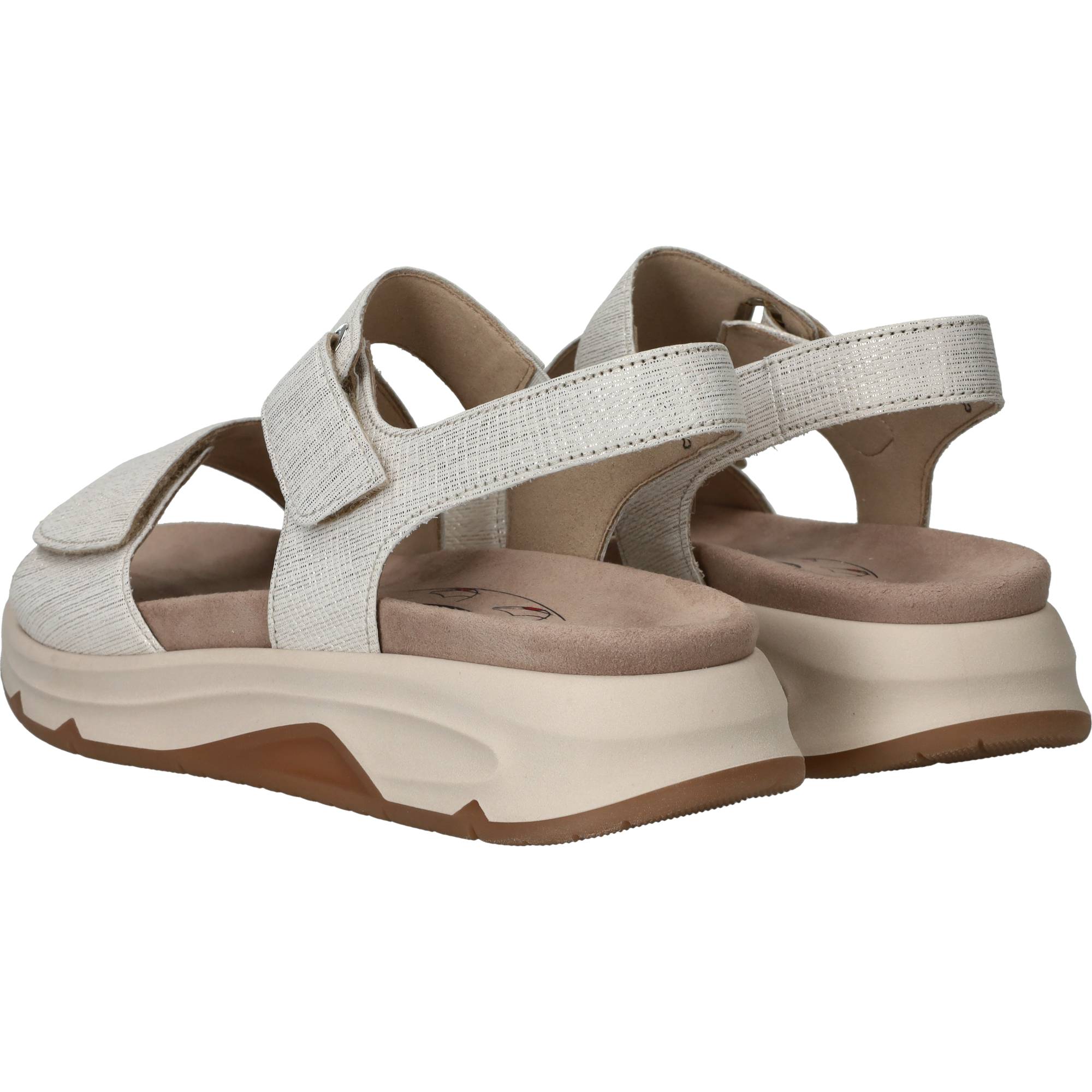 Gabor Rollingsoft Sandalen Dames Wit, sandaal voor dames – foto 3