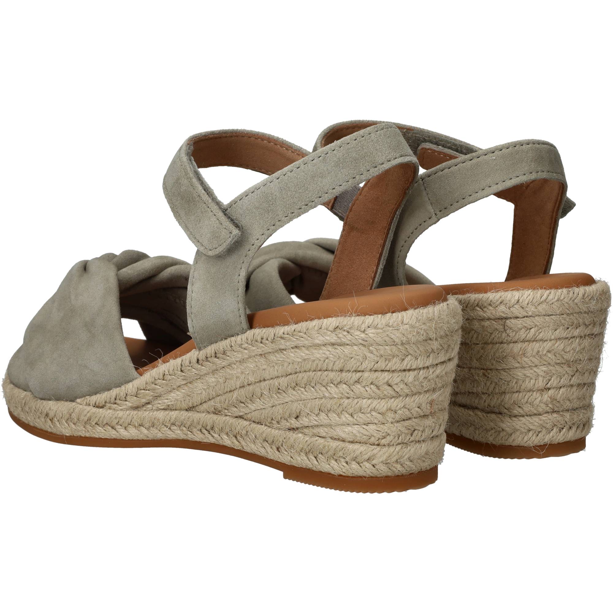Gabor Espadrilles Dames Grijs, espadrille voor dames – foto 3