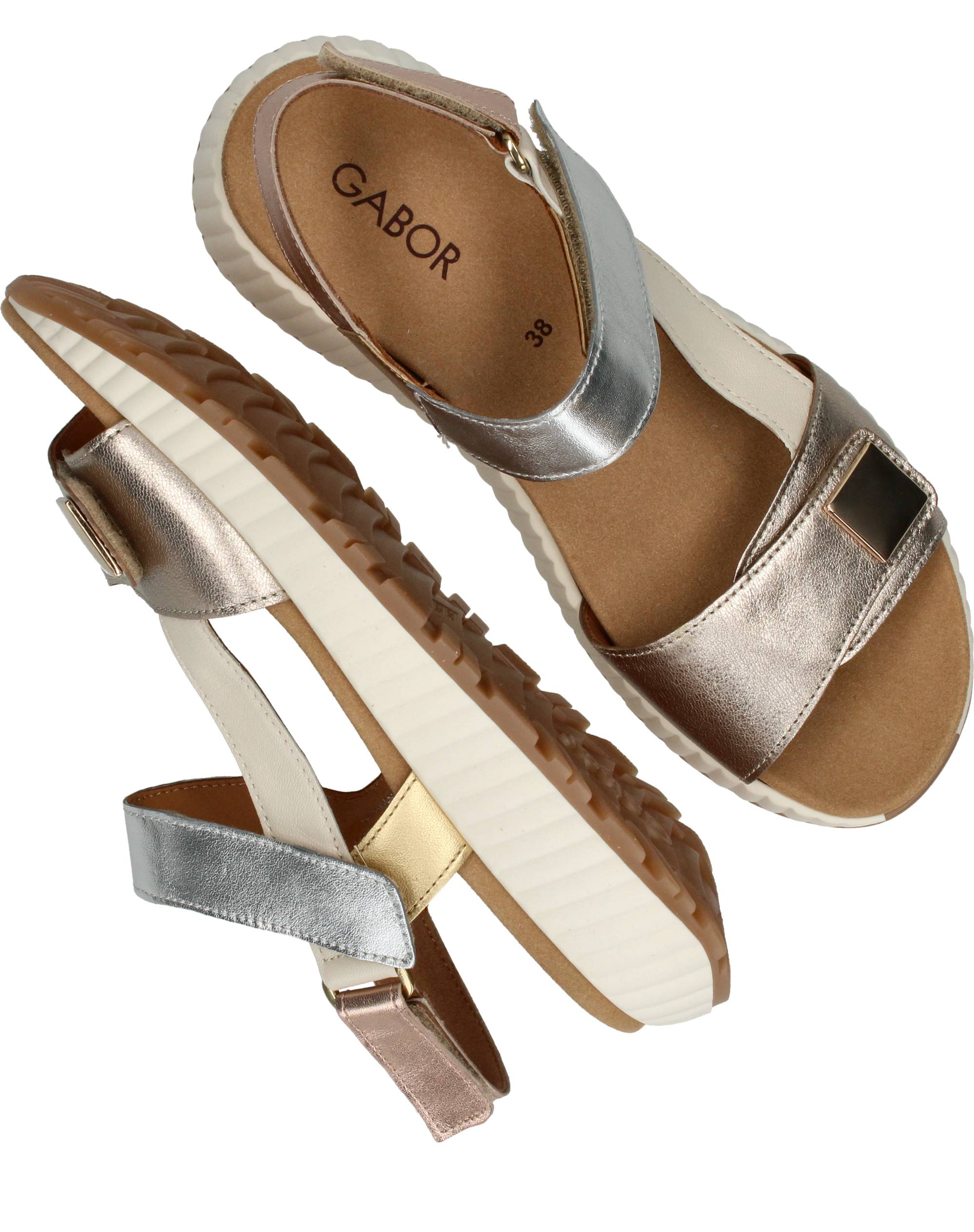 Gabor Sandalen Dames Multi, sandaal voor dames – foto 8