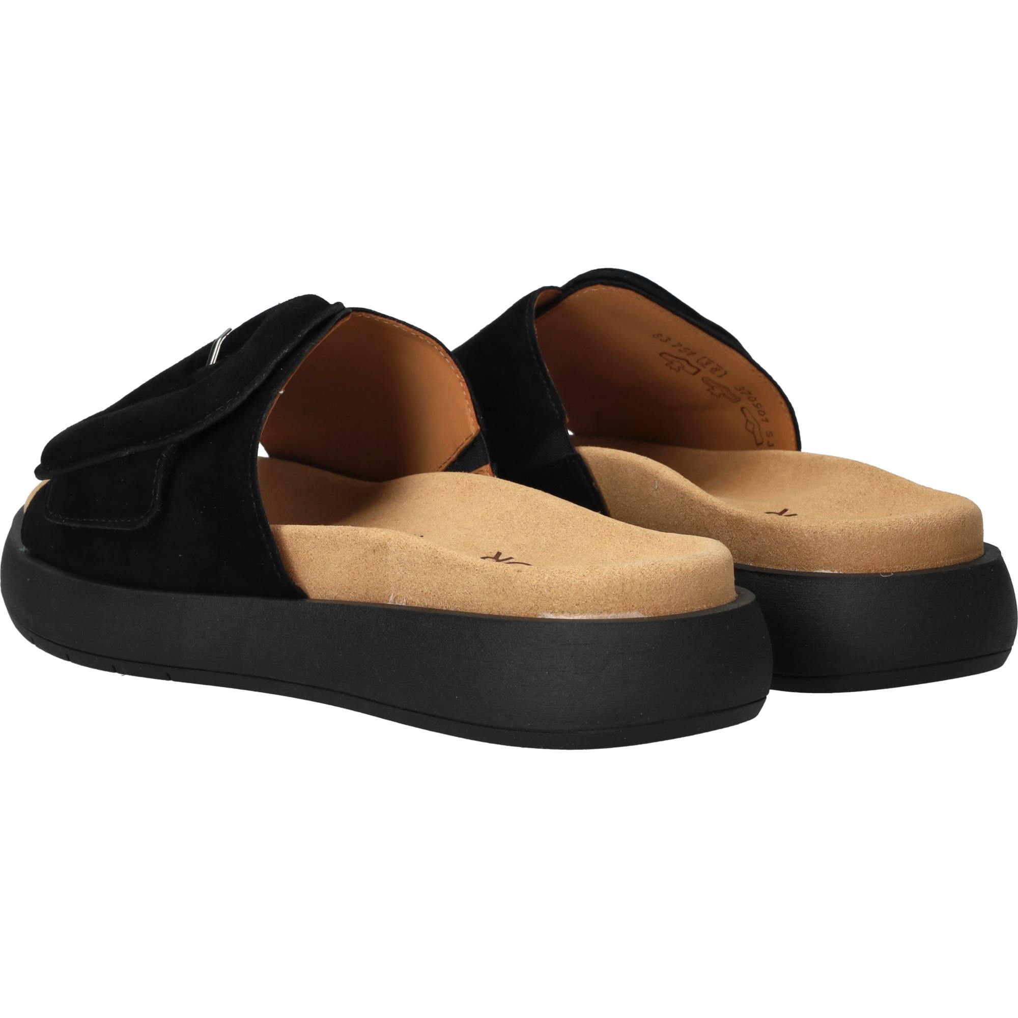 Gabor Slippers Dames Zwart, slipper voor dames – foto 3