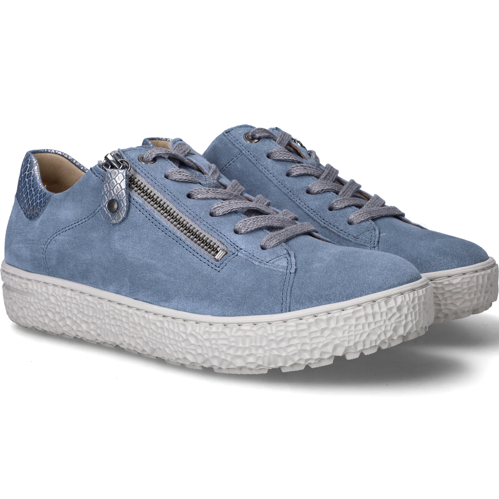 Hartjes Phil Sneakers Dames Blauw, sneaker voor dames – foto 4
