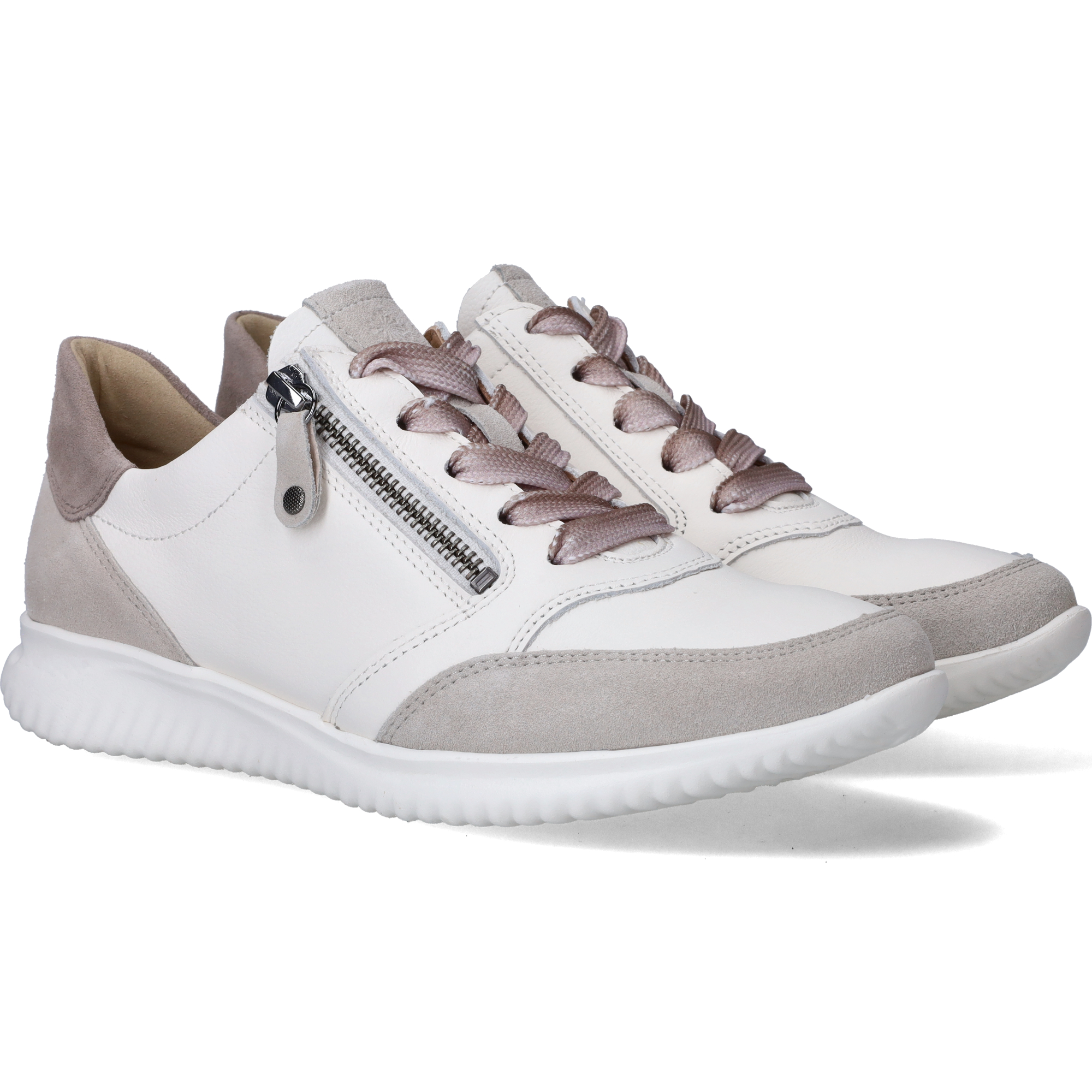 Hartjes Sneakers Dames Wit, sneaker voor dames – foto 4