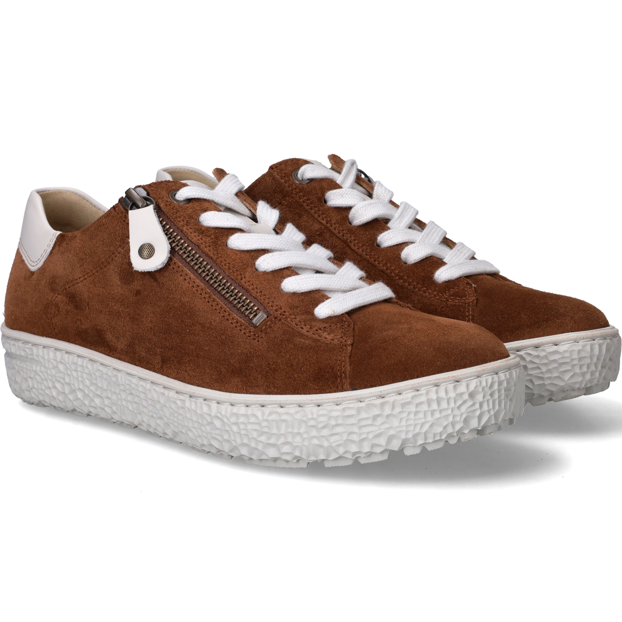 Hartjes Phil Sneakers Dames Cognac, sneaker voor dames – foto 4