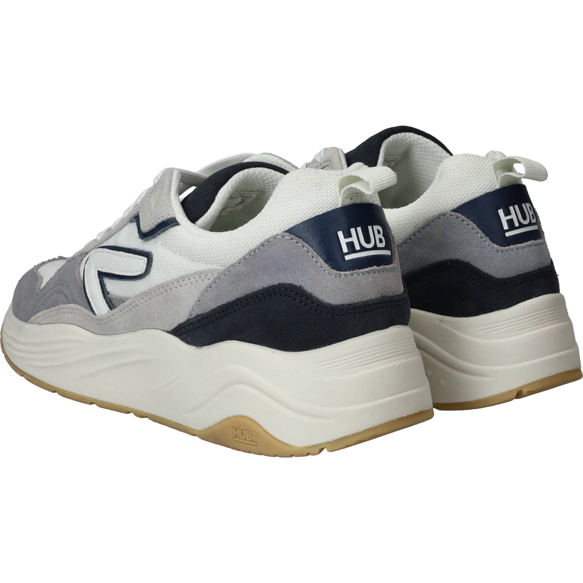 Hub Glide S43 Sneakers Heren Blauw, sneaker voor heren – foto 3