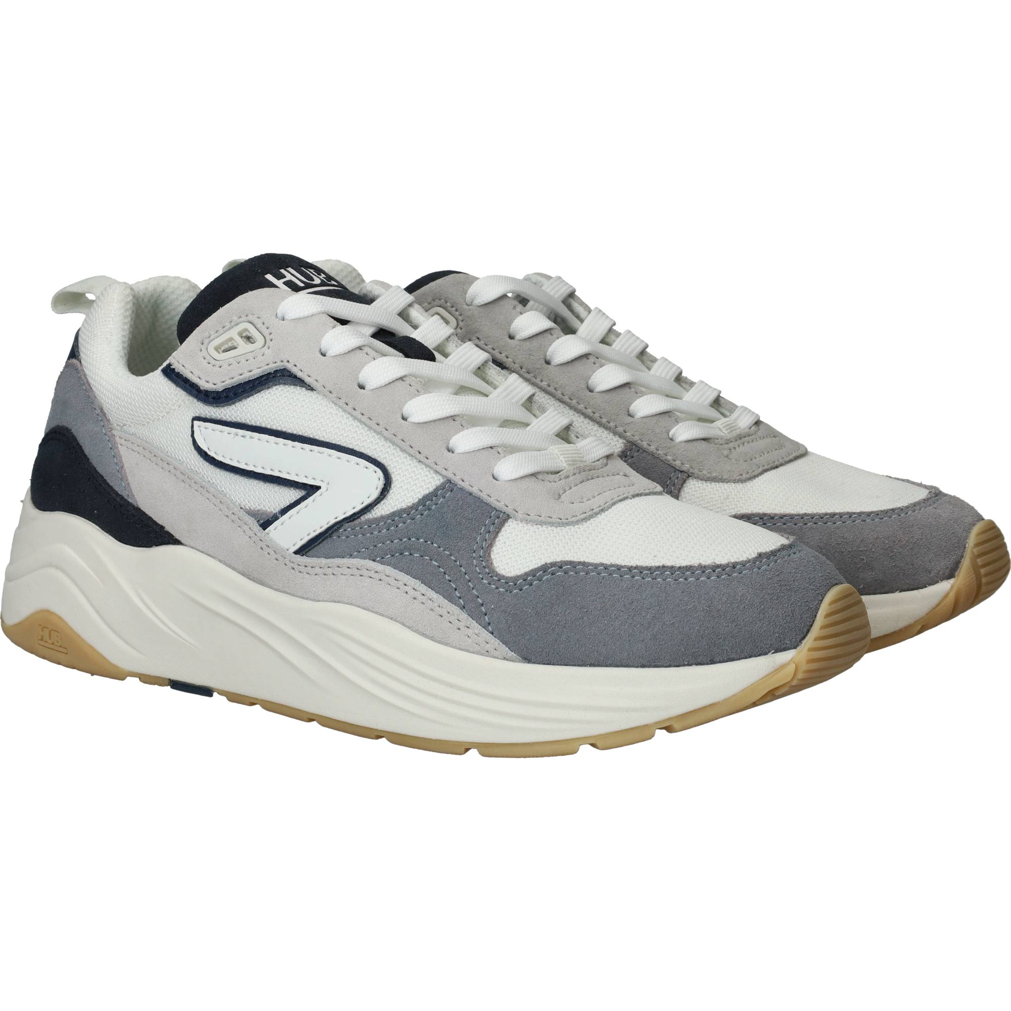 Hub Glide S43 Sneakers Heren Blauw, sneaker voor heren – foto 2