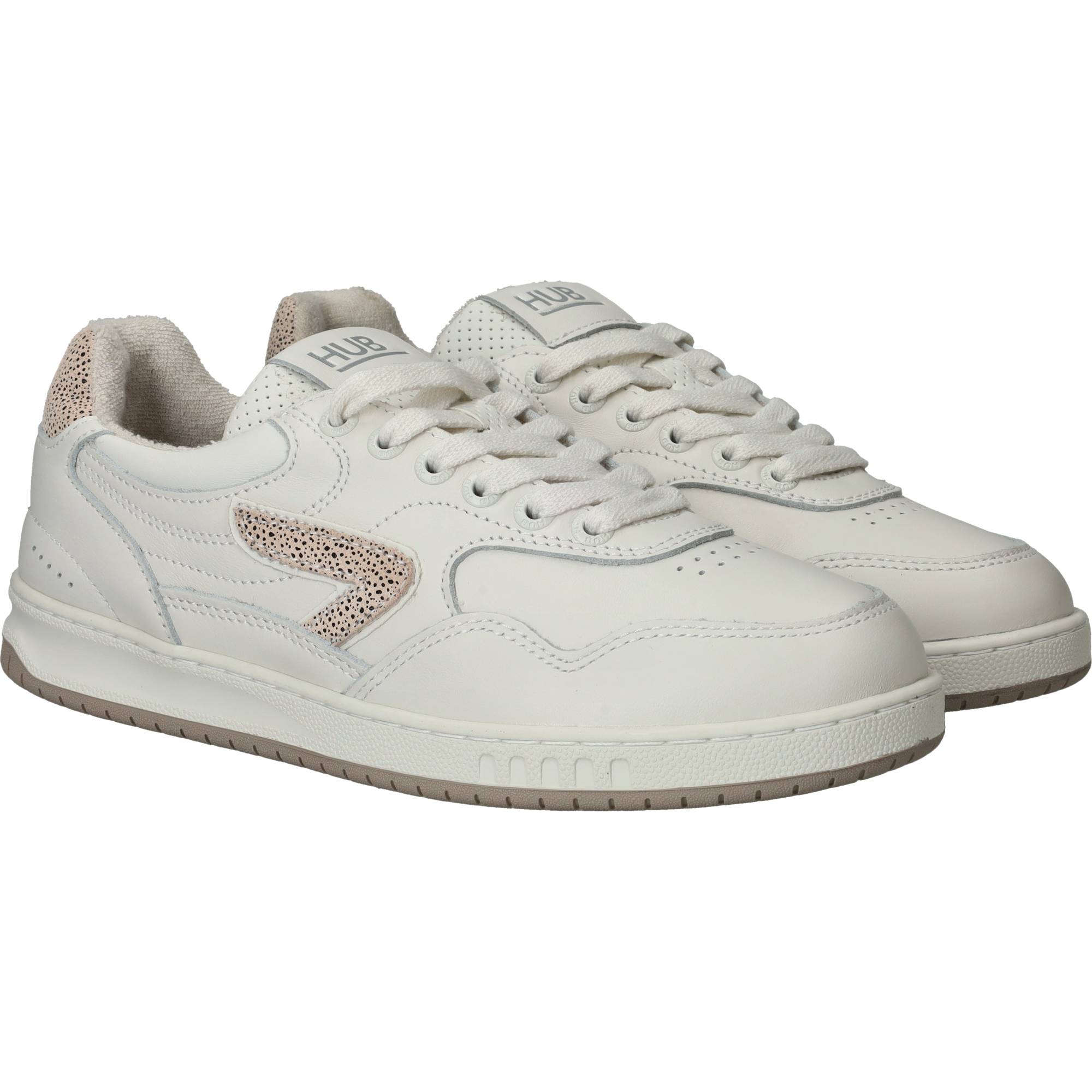 Hub Vancouver L18 Sneakers Dames Wit, sneaker voor dames – foto 2
