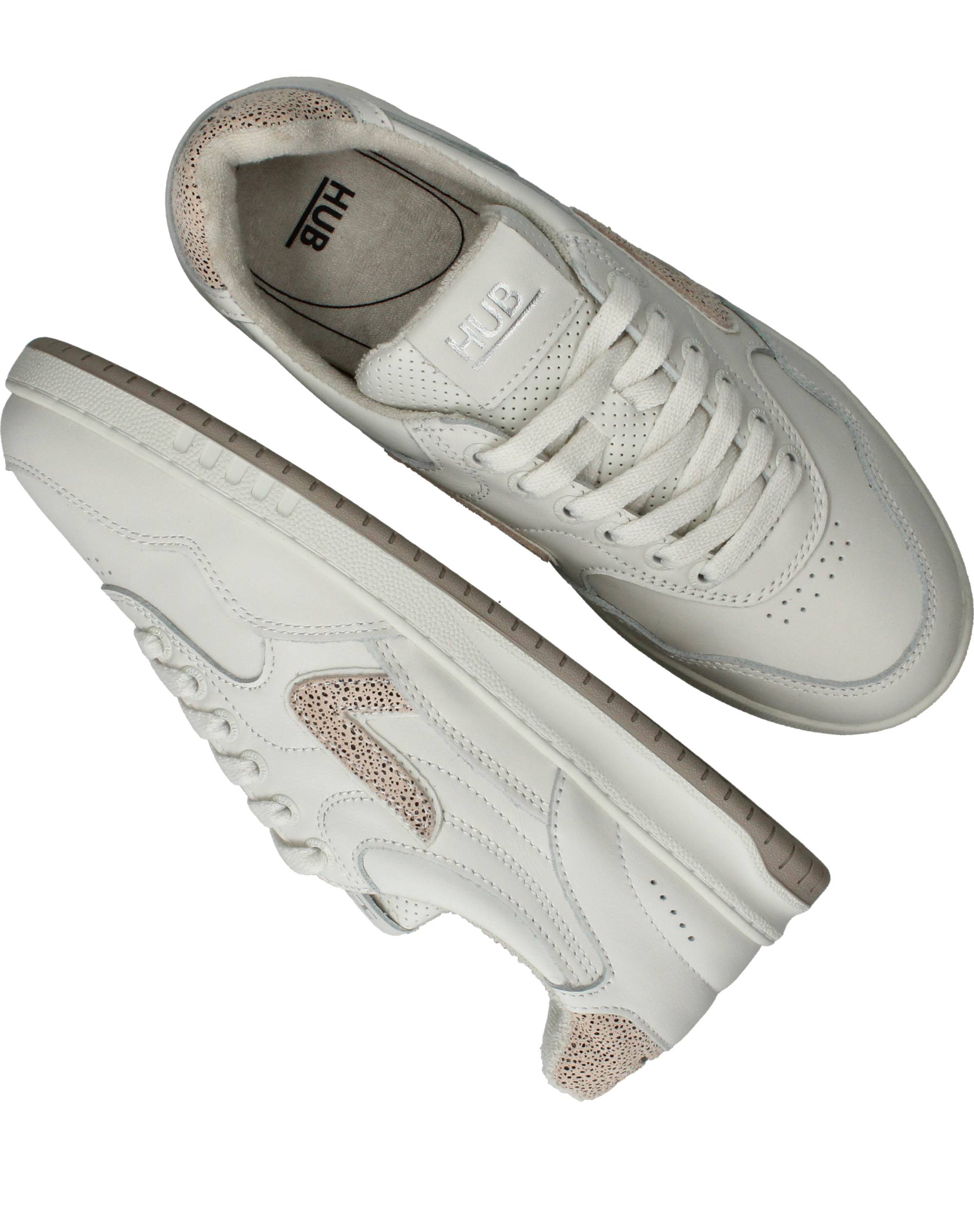 Hub Vancouver L18 Sneakers Dames Wit, sneaker voor dames – foto 4