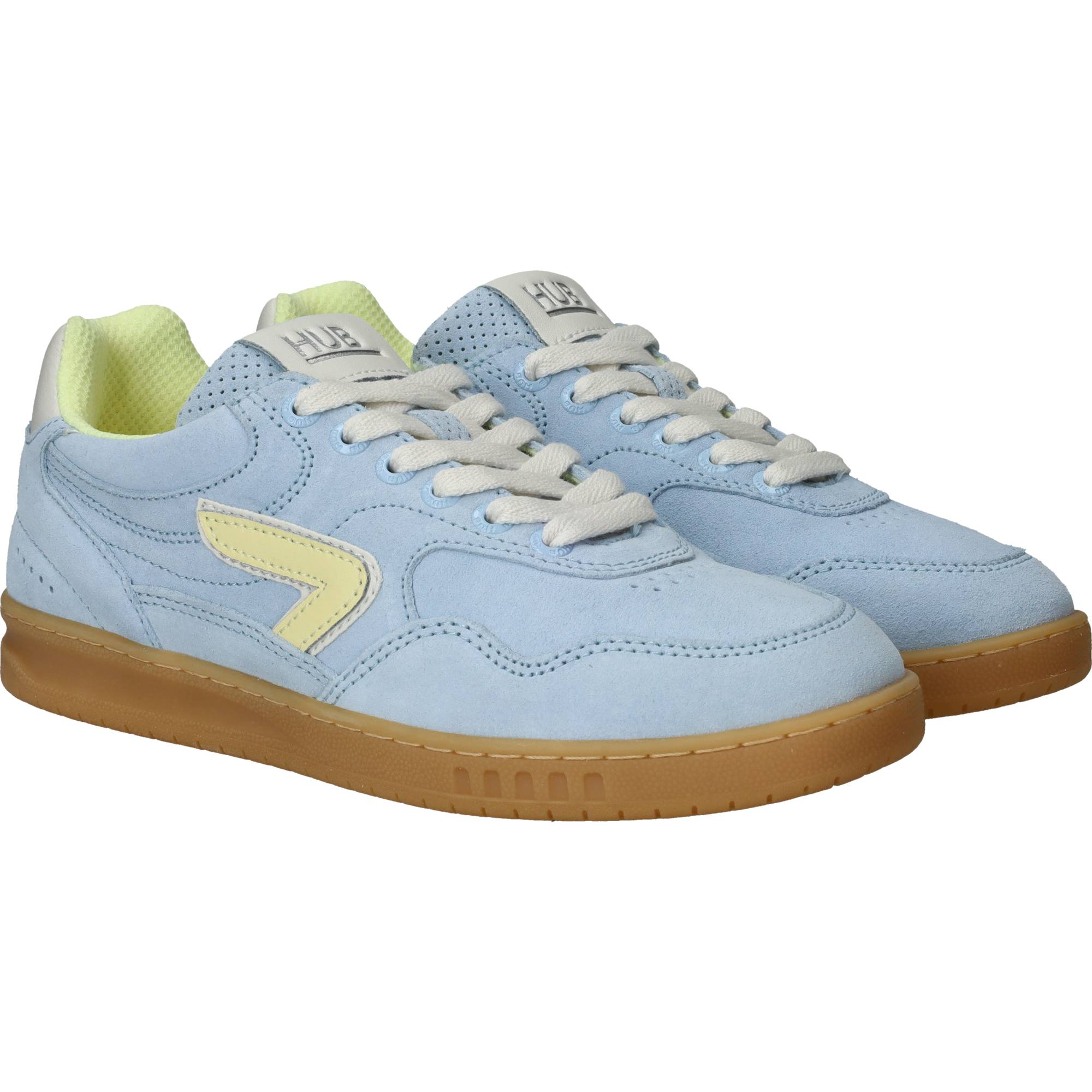 Hub Vancouver Sneakers Dames Blauw, sneaker voor dames – foto 2