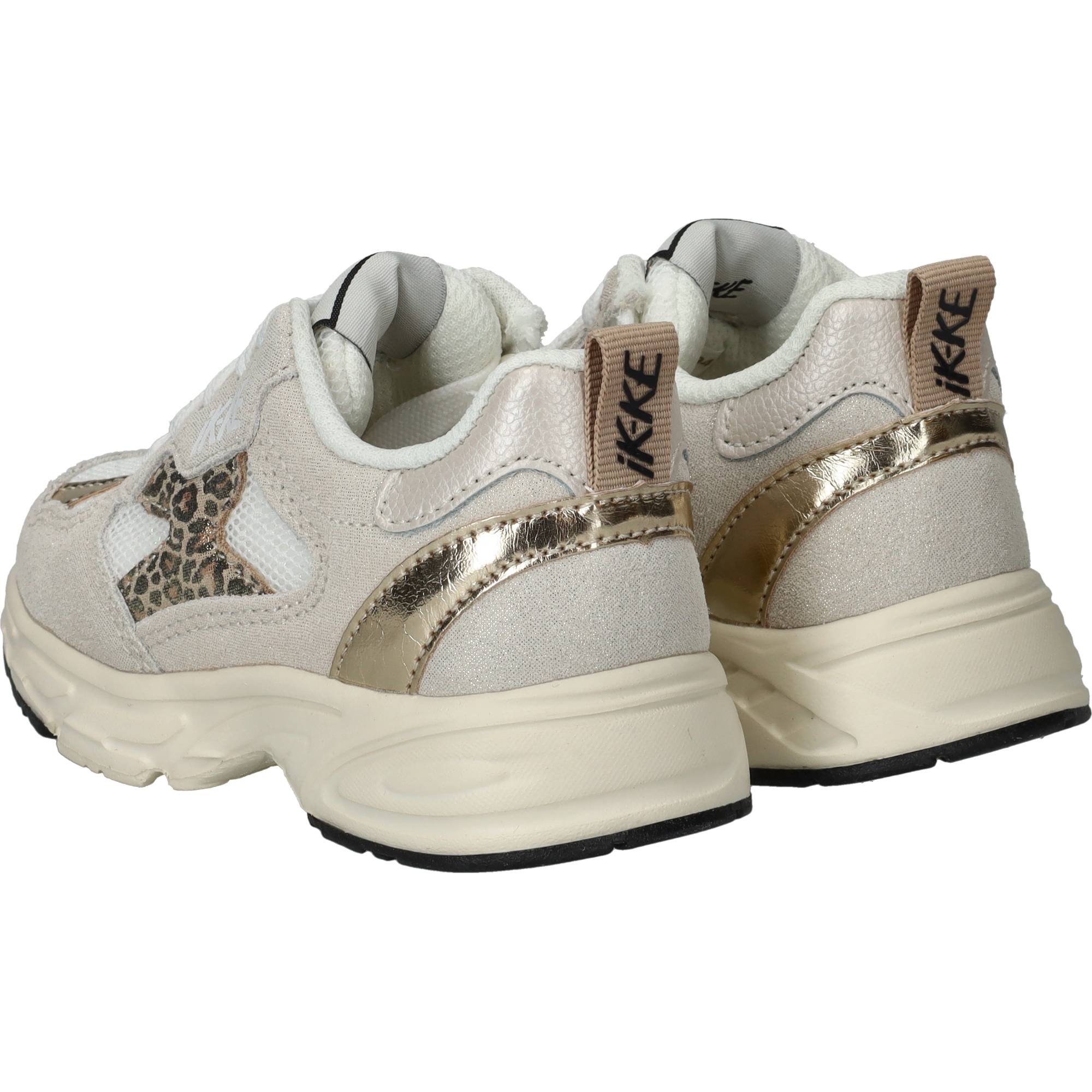 IK-KE Sneakers Meisjes Beige – foto 3 van 6