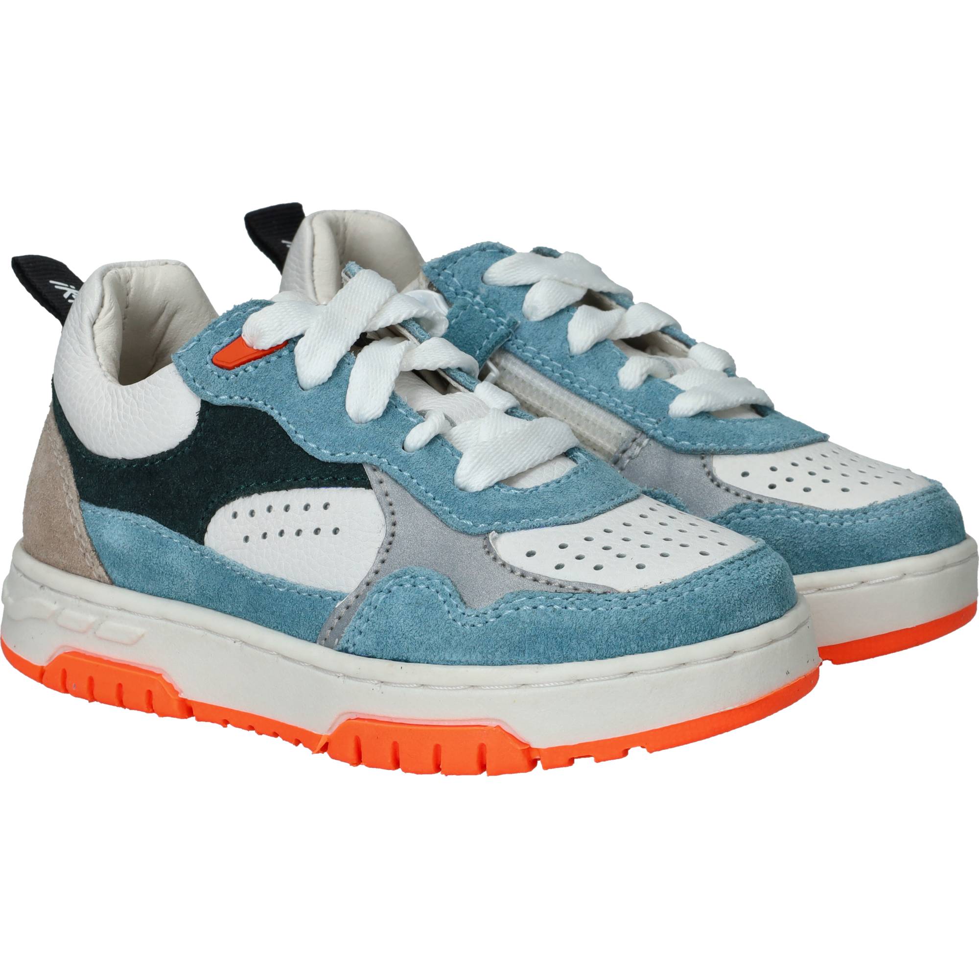 IK-KE Sneakers Jongens Blauw, sneaker voor jongens – foto 2