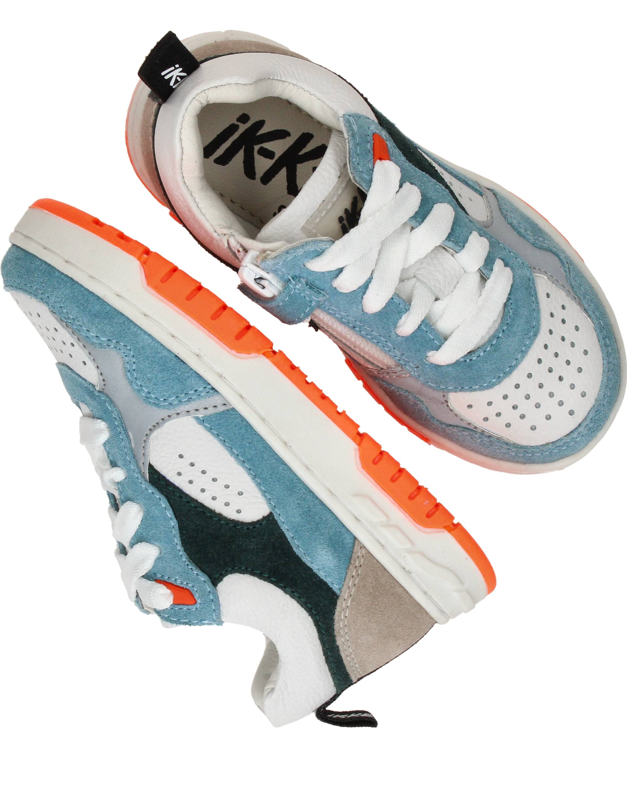 IK-KE Sneakers Jongens Blauw, sneaker voor jongens – foto 4