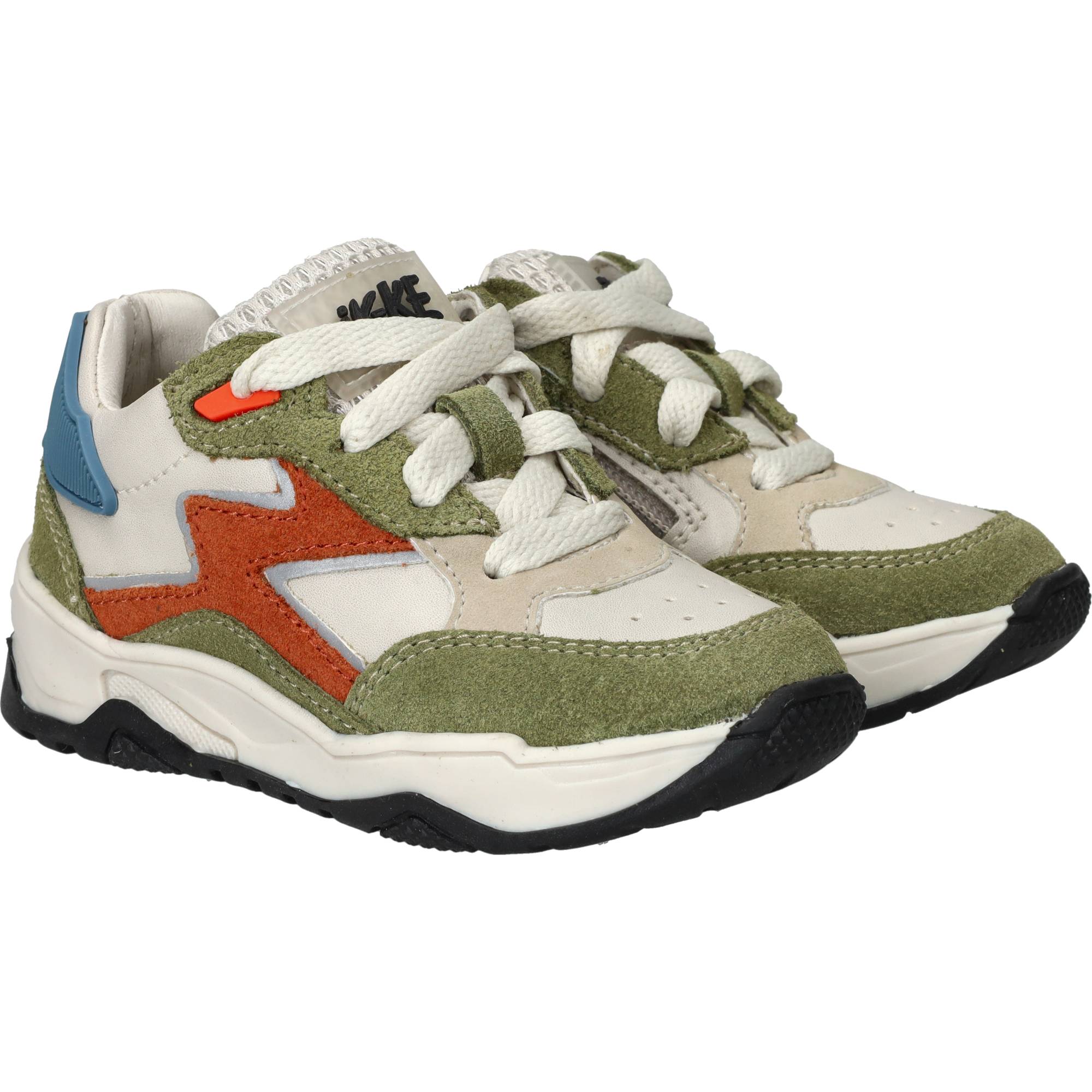 IK-KE Sneakers Jongens Groen, sneaker voor jongens – foto 2