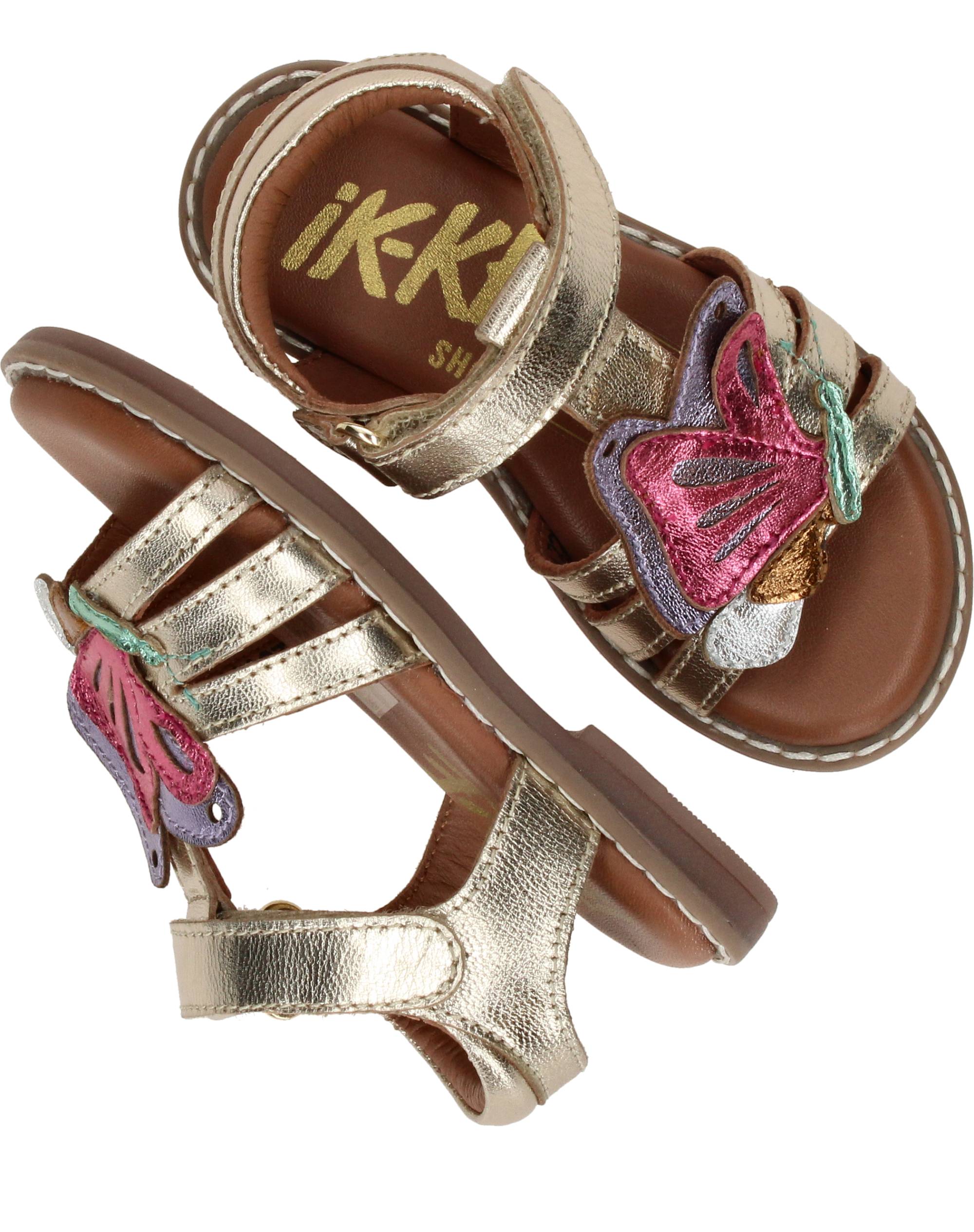 IK-KE Sandalen Meisjes Goud – foto 3