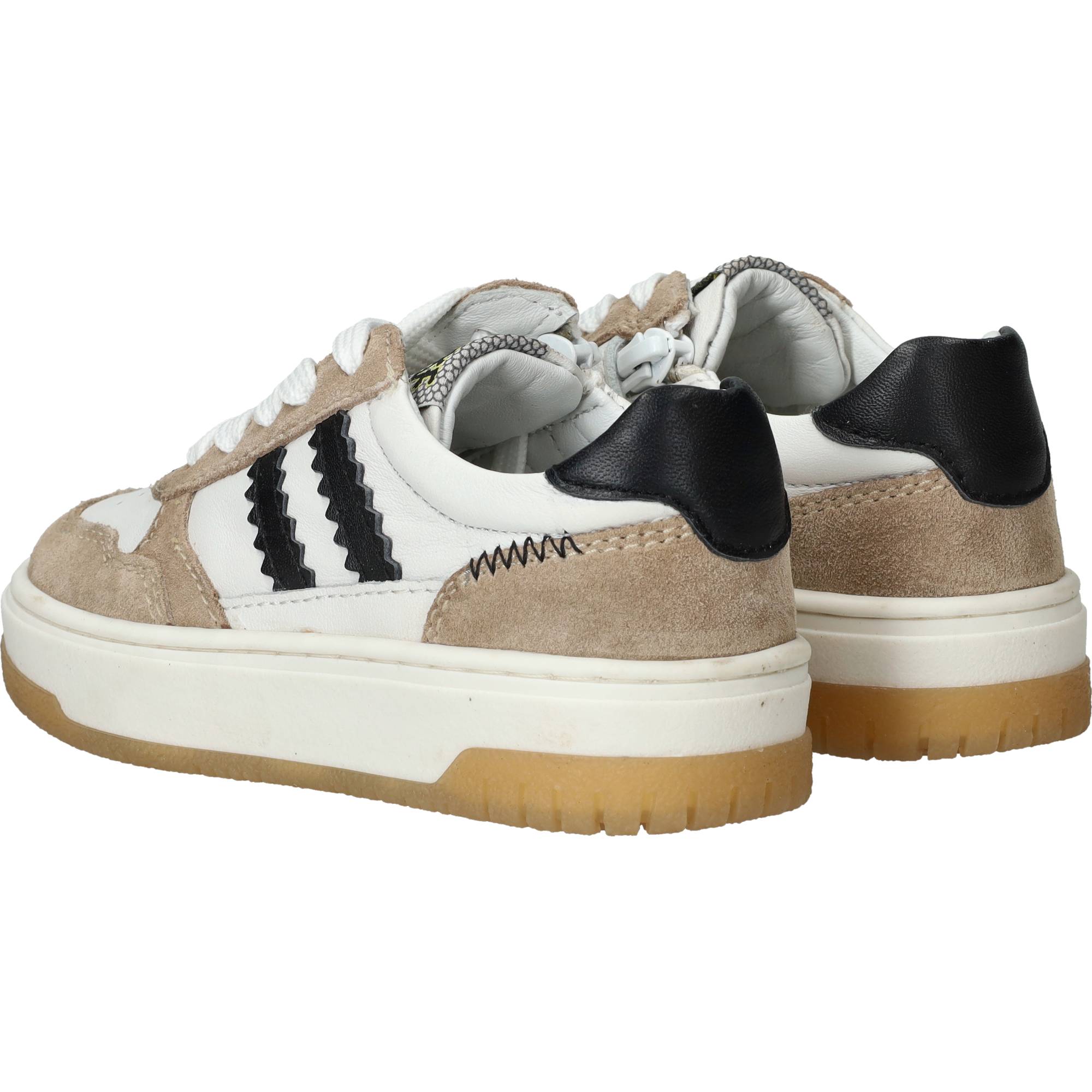 IK-KE Sneakers Jongens Beige, sneaker voor jongens – foto 7