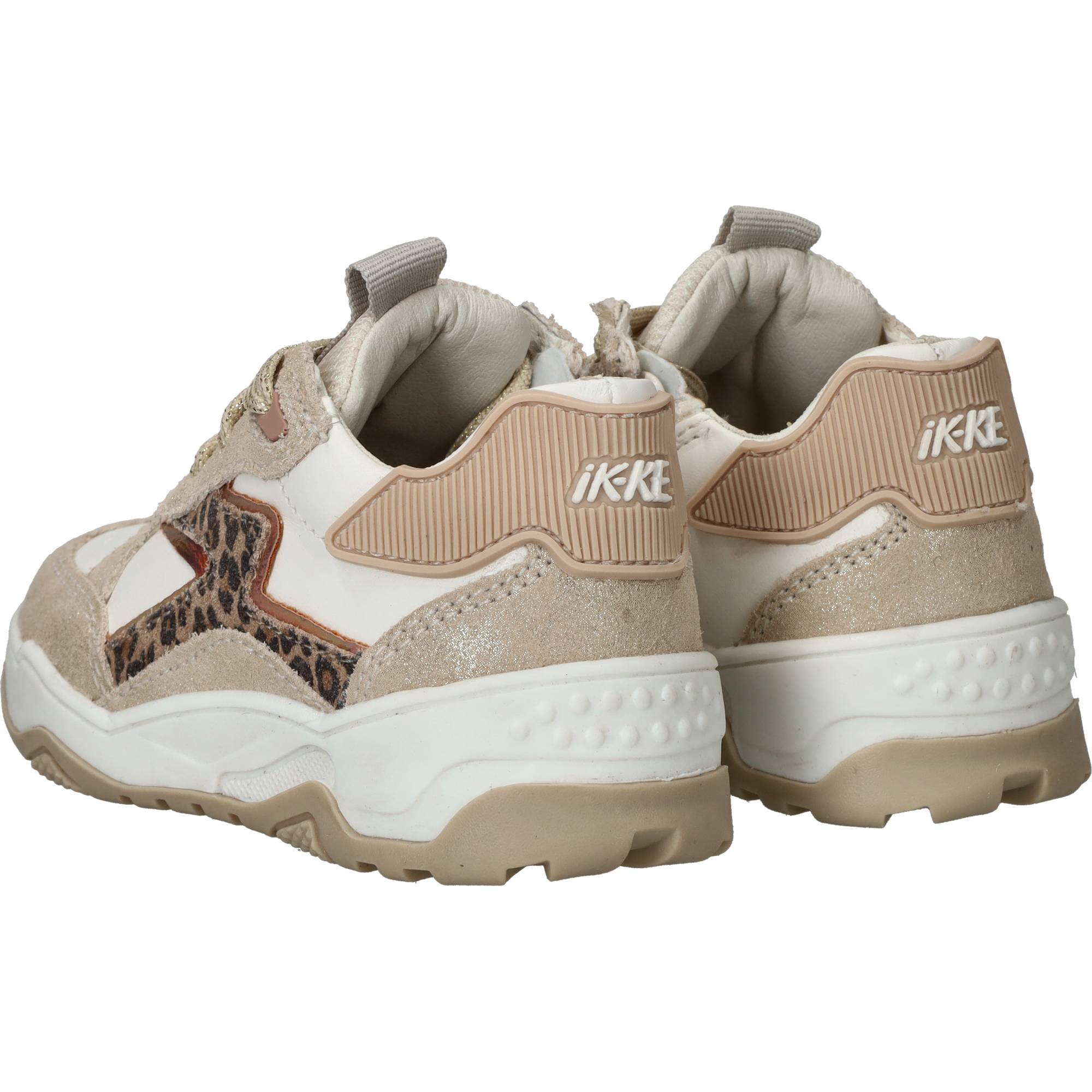 IK-KE Sneakers Meisjes Goud, sneaker voor meisjes – foto 3