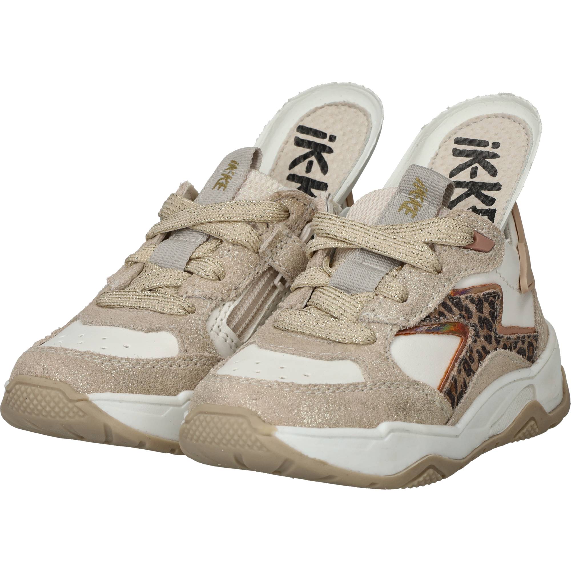 IK-KE Sneakers Meisjes Goud – foto 5 van 6