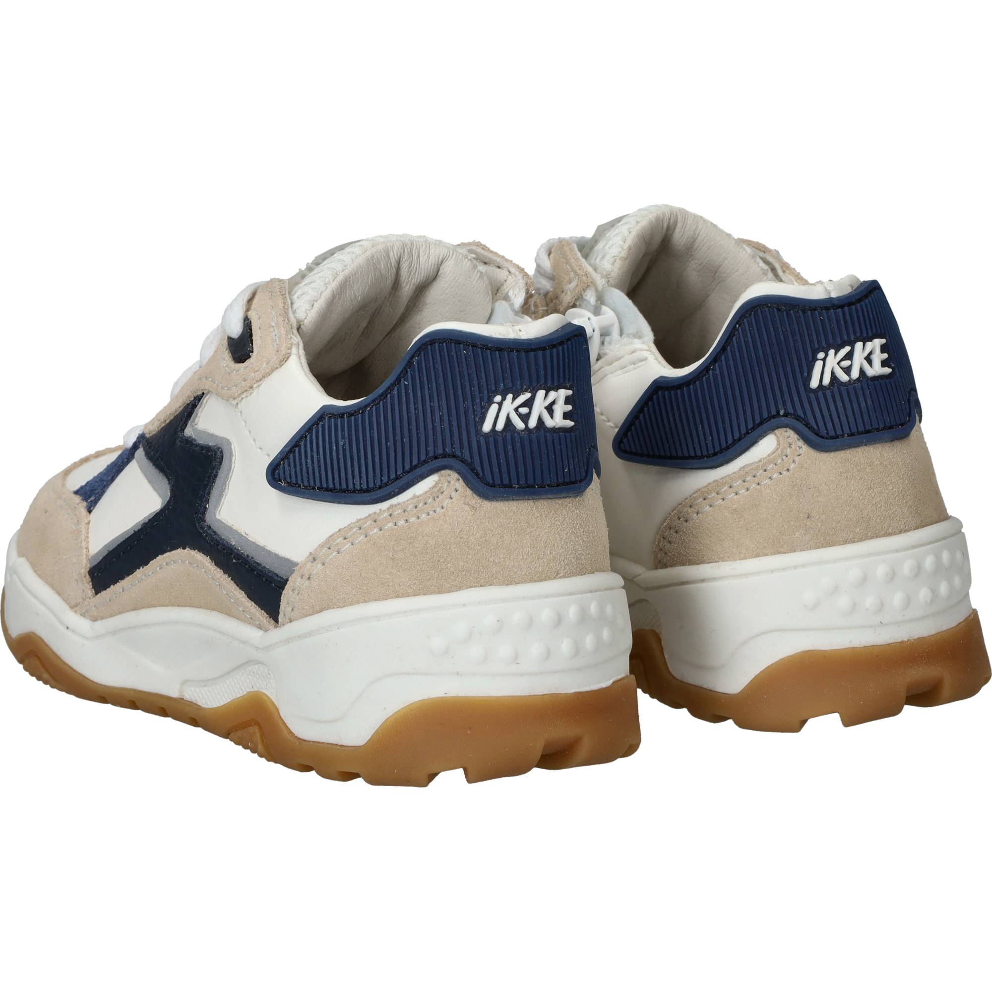 IK-KE Sneakers Jongens Beige – foto 3 van 6