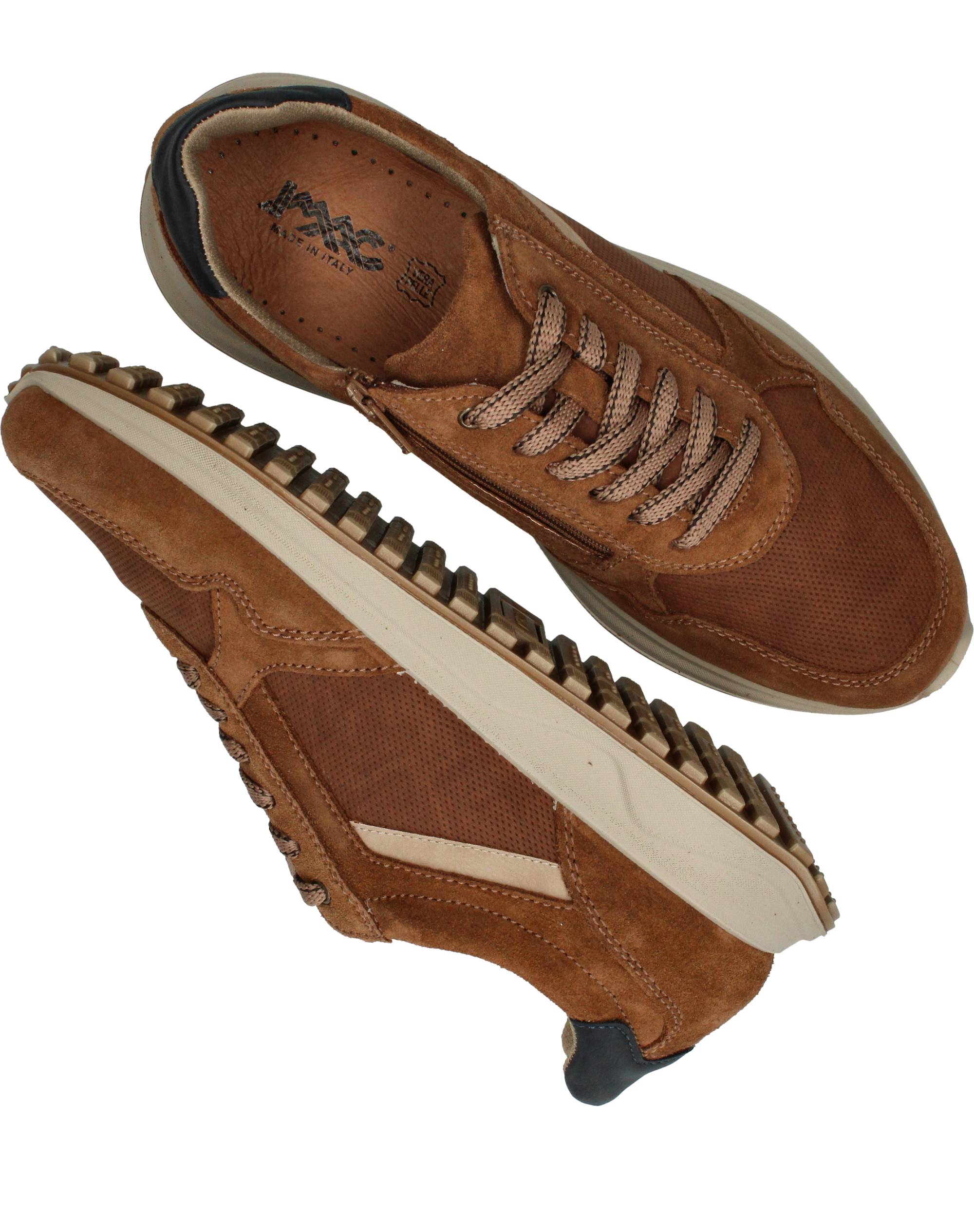 Imac Saronno Sneakers Heren Cognac, sneaker voor heren – foto 4