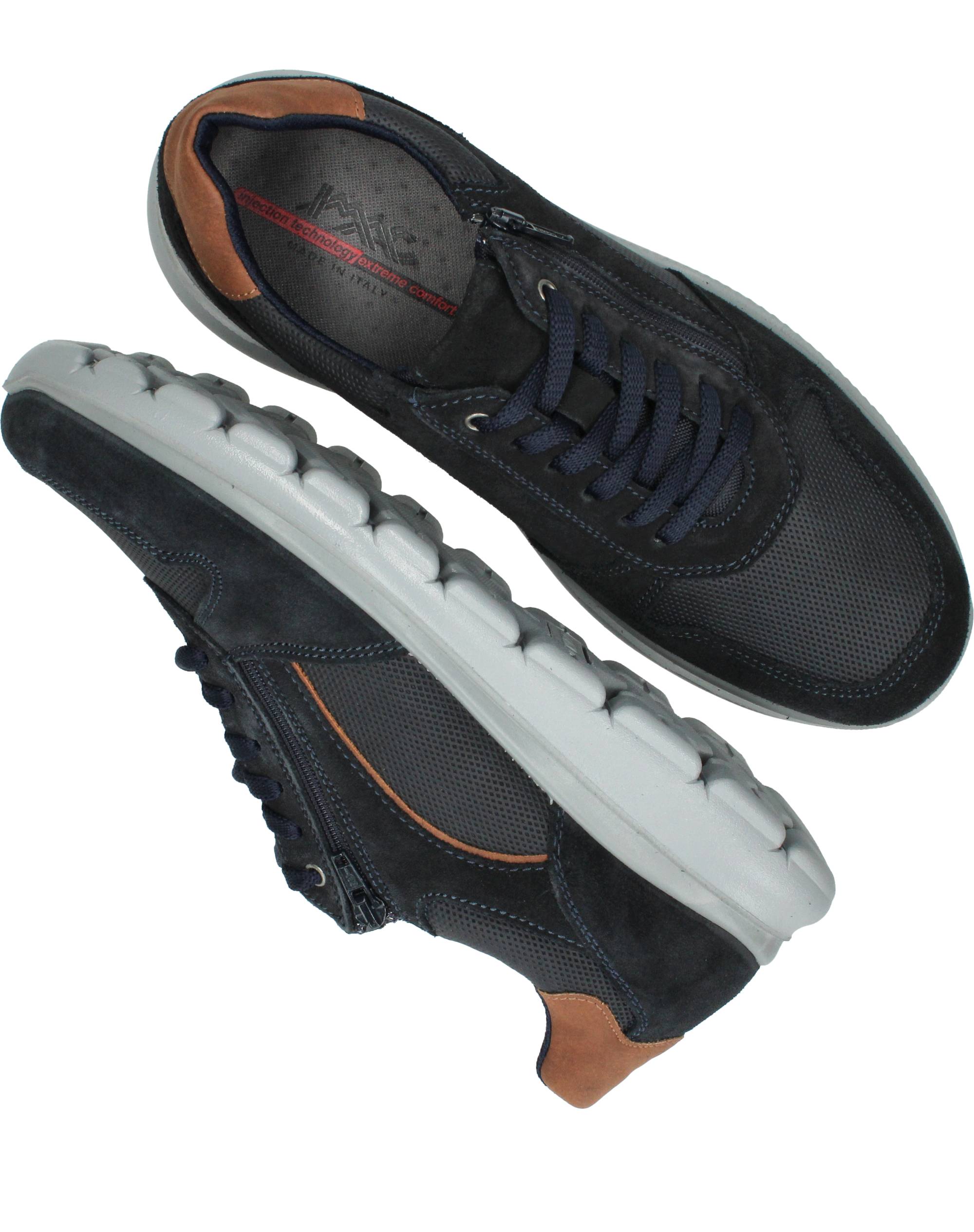Imac Ernest Sneakers Heren Blauw, sneaker voor heren – foto 4