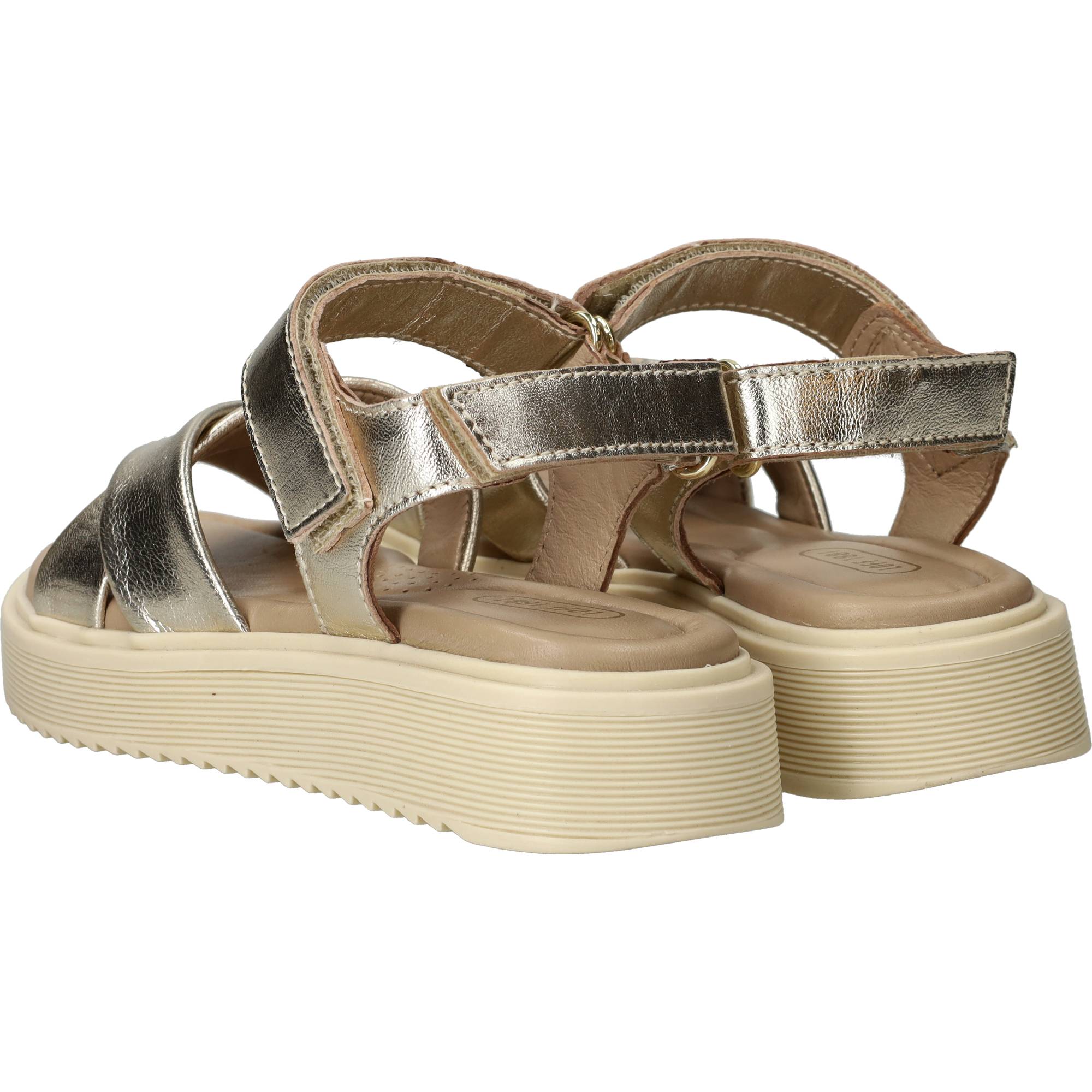 LOFF 1881 Sandalen Meisjes Goud – foto 2