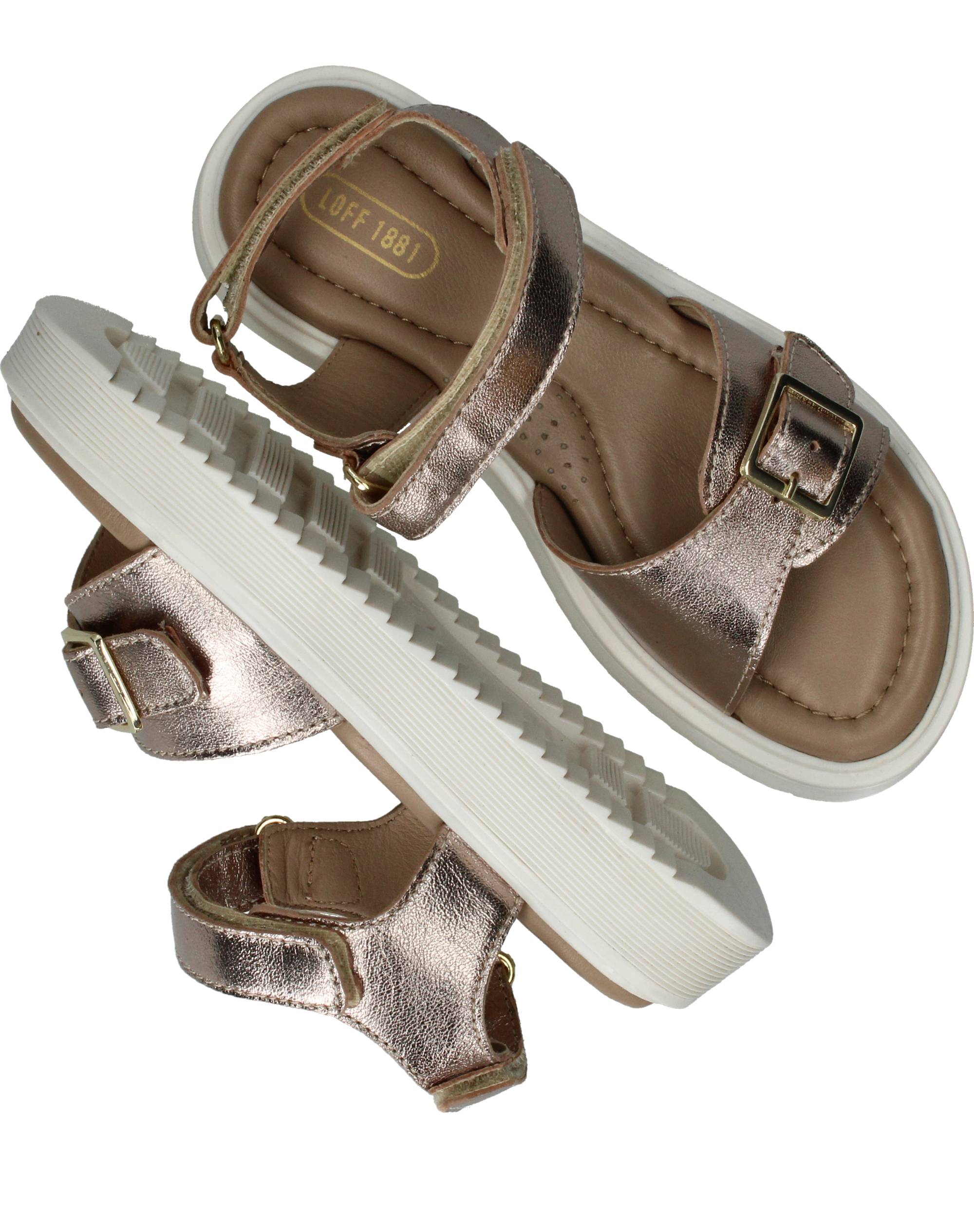 LOFF 1881 Sandalen Meisjes Zilver – foto 3