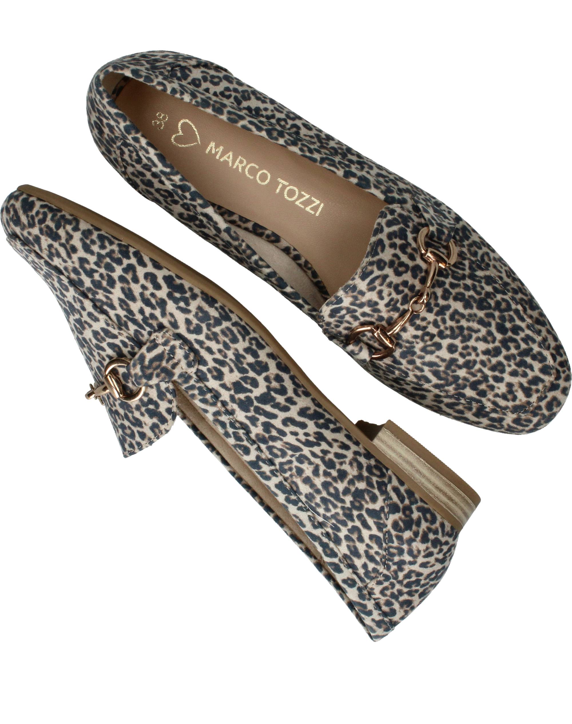 Marco Tozzi Instappers Dames Beige, instapper voor dames – foto 4