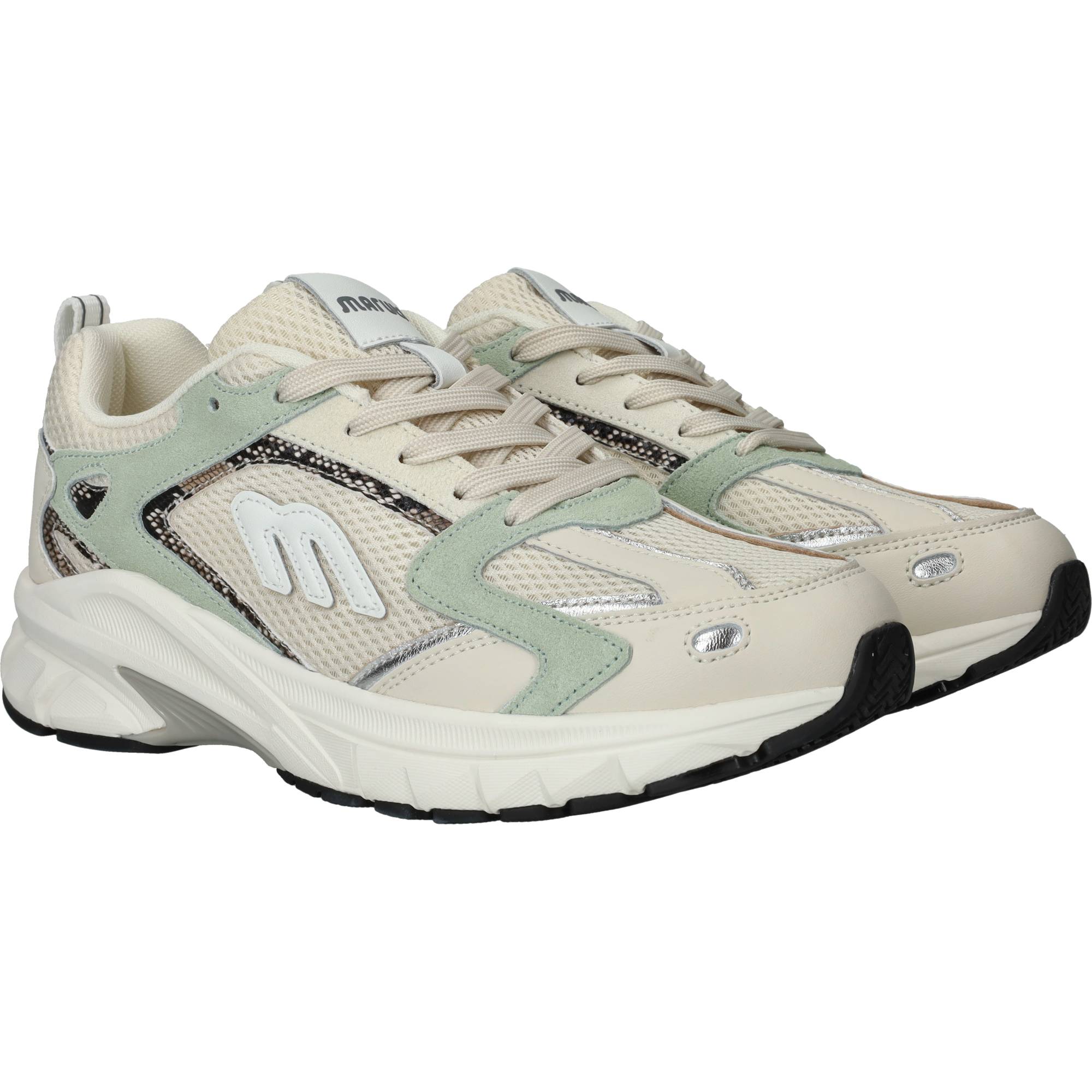 Maruti Nima Sneakers Dames Beige, sneaker voor dames – foto 2