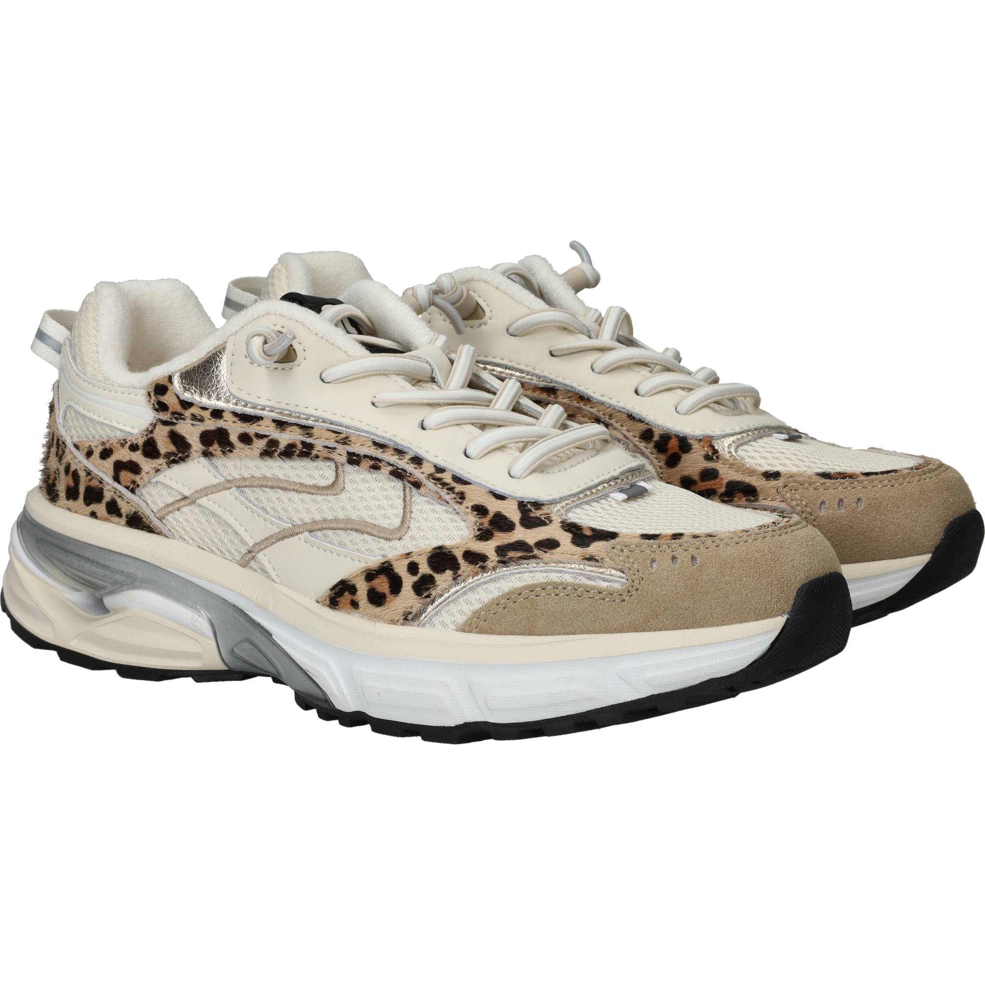 Maruti Riva Sneakers Dames Beige, sneaker voor dames – foto 2