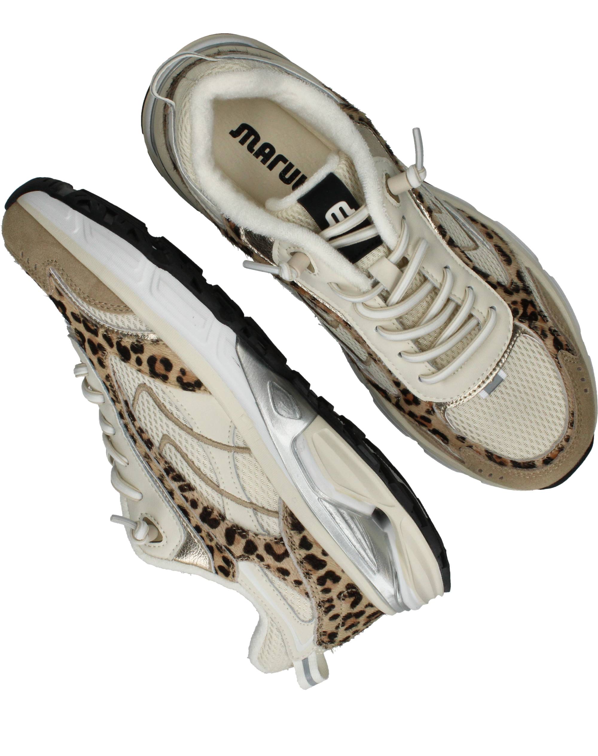 Maruti Riva Sneakers Dames Beige, sneaker voor dames – foto 4