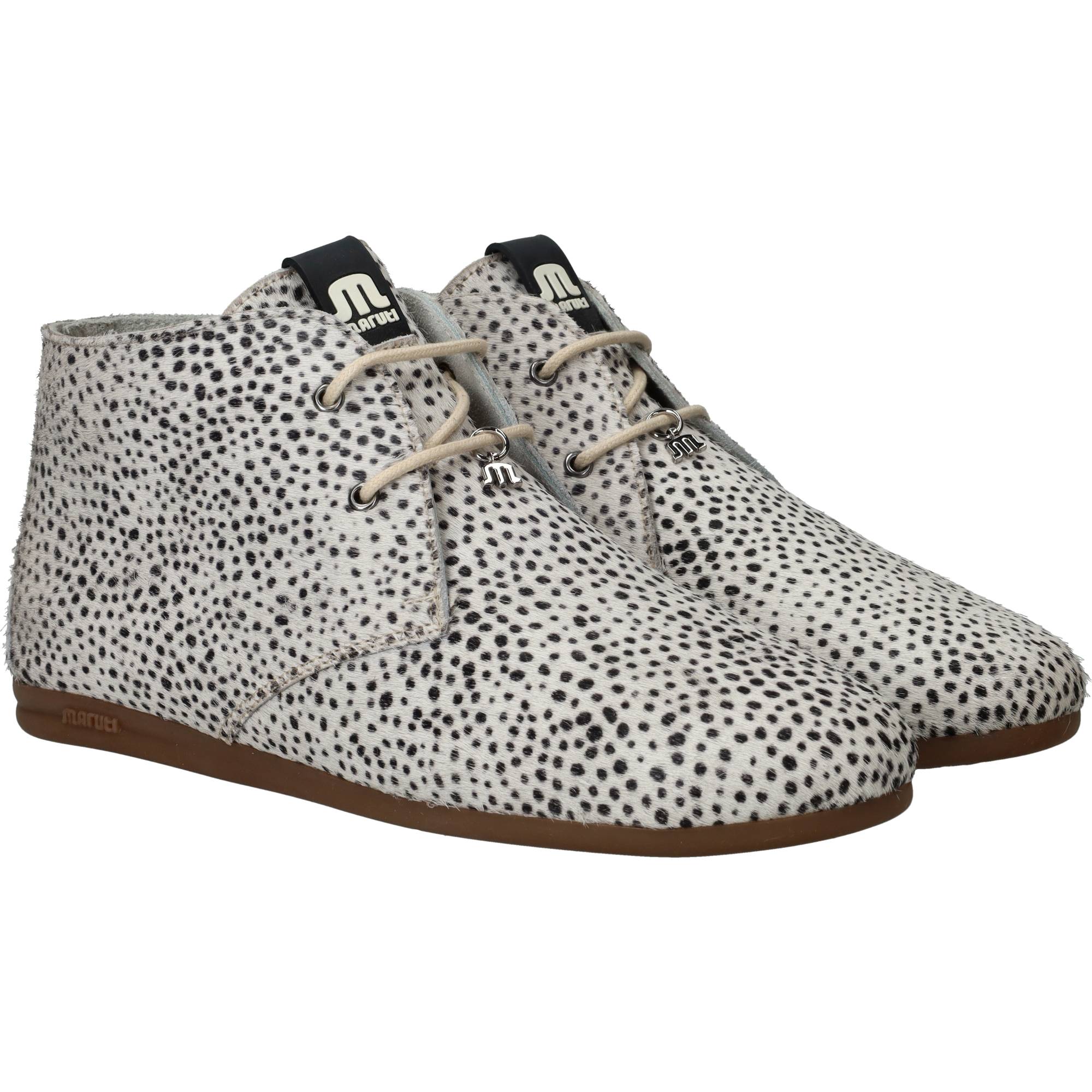 Maruti Gimlet Veterboots Dames Beige, veterboot voor dames – foto 2