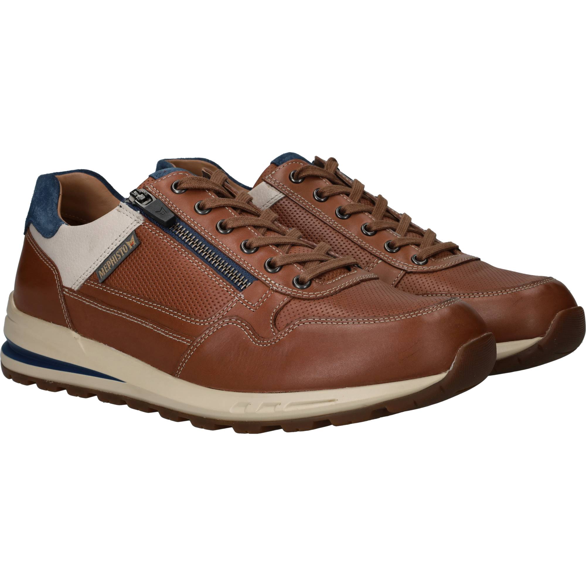 Mephisto Bradley Sneakers Heren Bruin, sneaker voor heren – foto 6