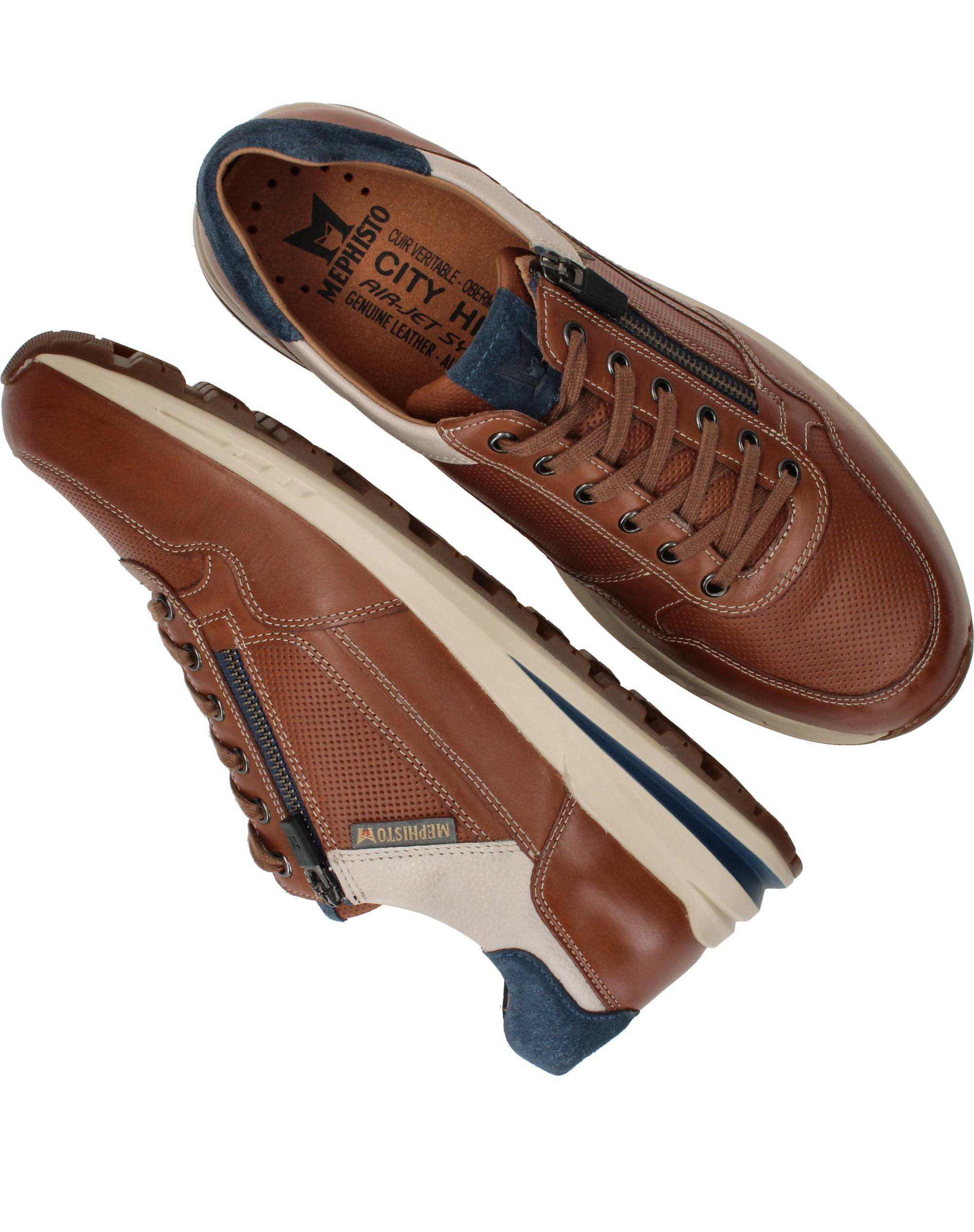 Mephisto Bradley Sneakers Heren Bruin, sneaker voor heren – foto 8
