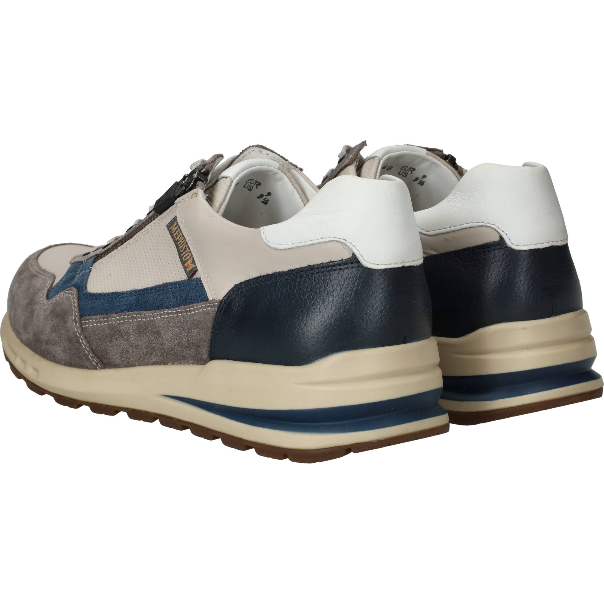 Mephisto Bradley Sneakers Heren Grijs, sneaker voor heren – foto 3