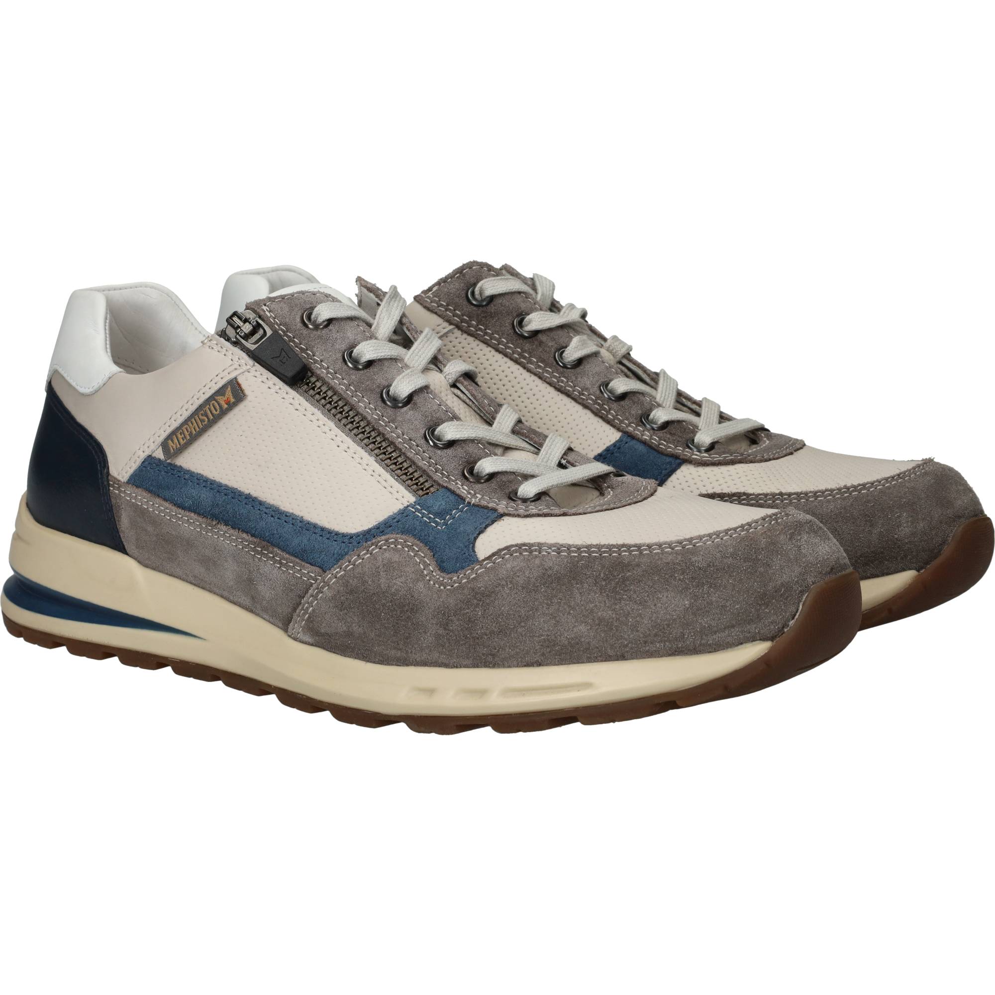 Mephisto Bradley Sneakers Heren Grijs, sneaker voor heren – foto 2