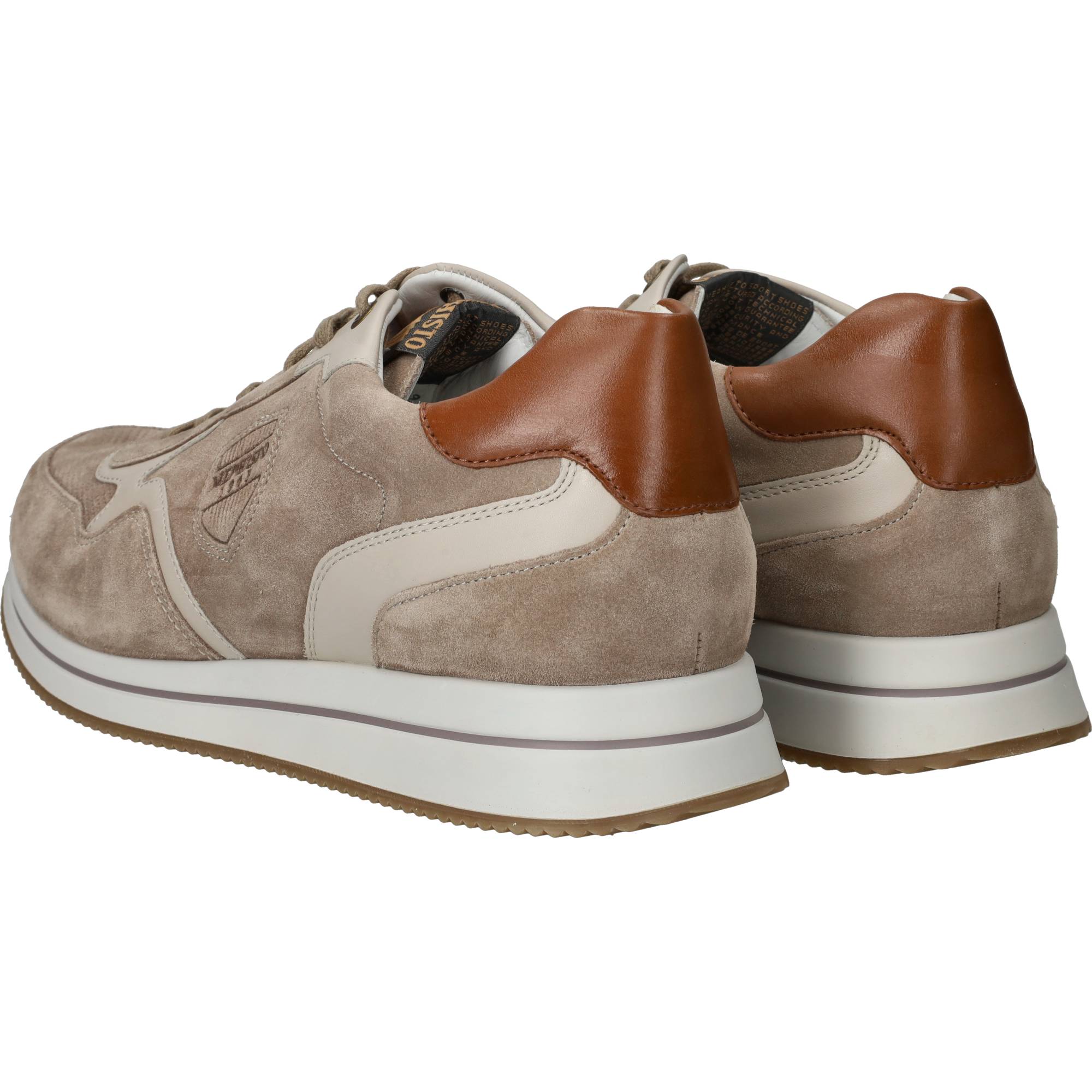 Mephisto Garcia Sneakers Heren Beige, sneaker voor heren – foto 3