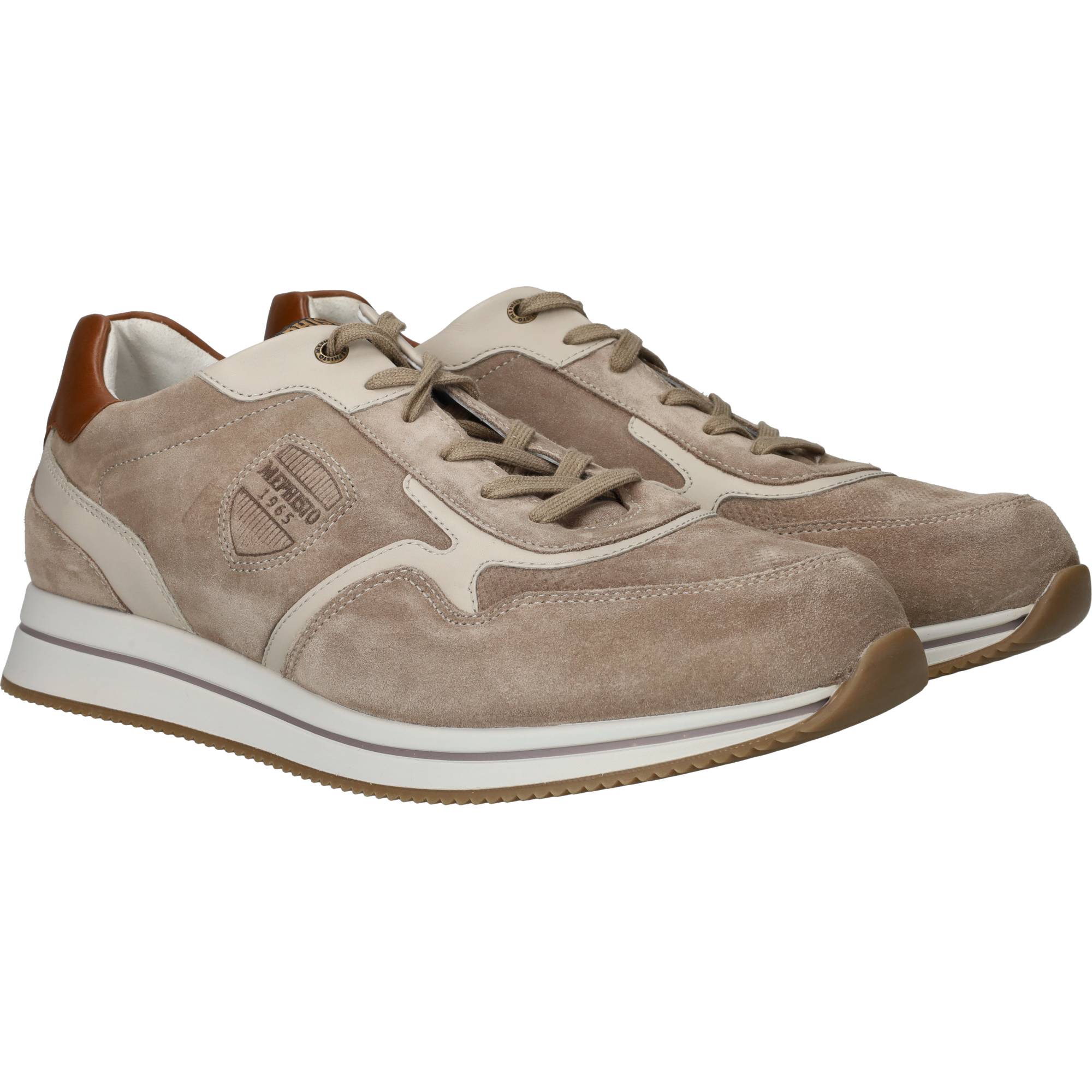 Mephisto Garcia Sneakers Heren Beige, sneaker voor heren – foto 2