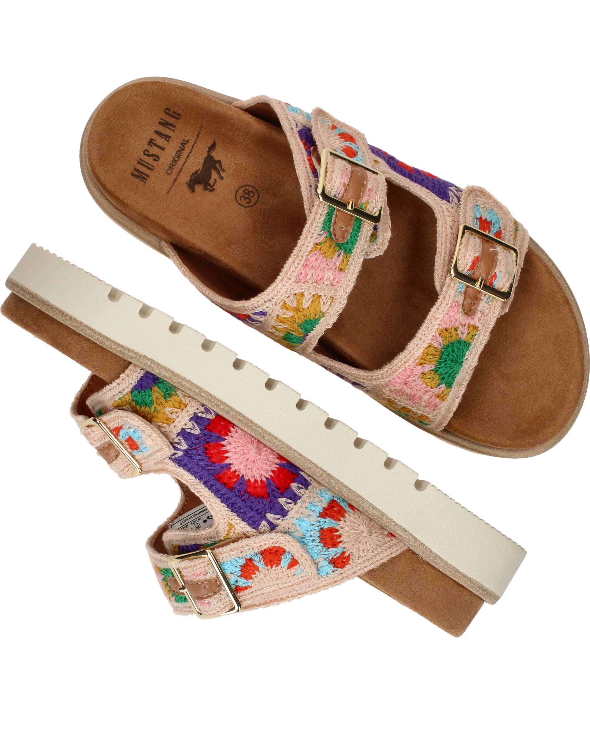 Mustang Slippers Multi, slipper voor unisex – foto 4