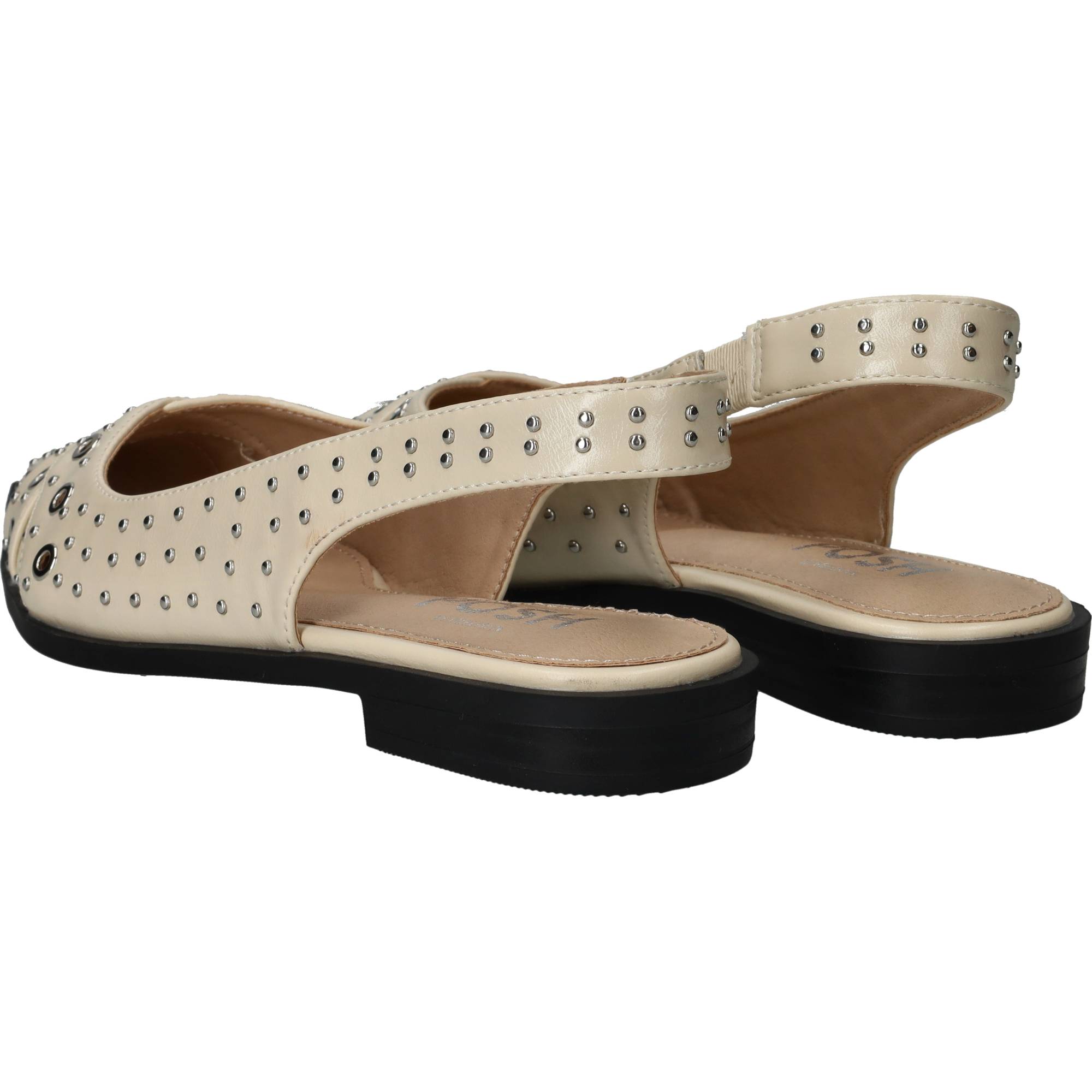 POSH By Poelman Slingbacks Dames Beige, slingback voor dames – foto 7