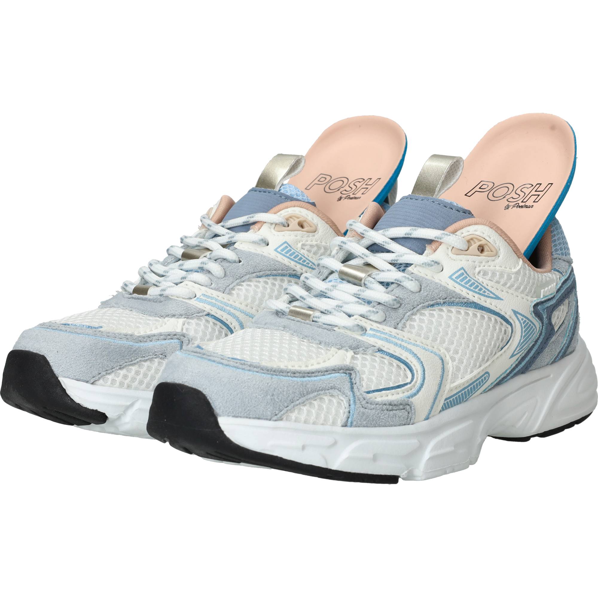 POSH by Poelman Sneakers Meisjes Blauw – foto 5 van 6
