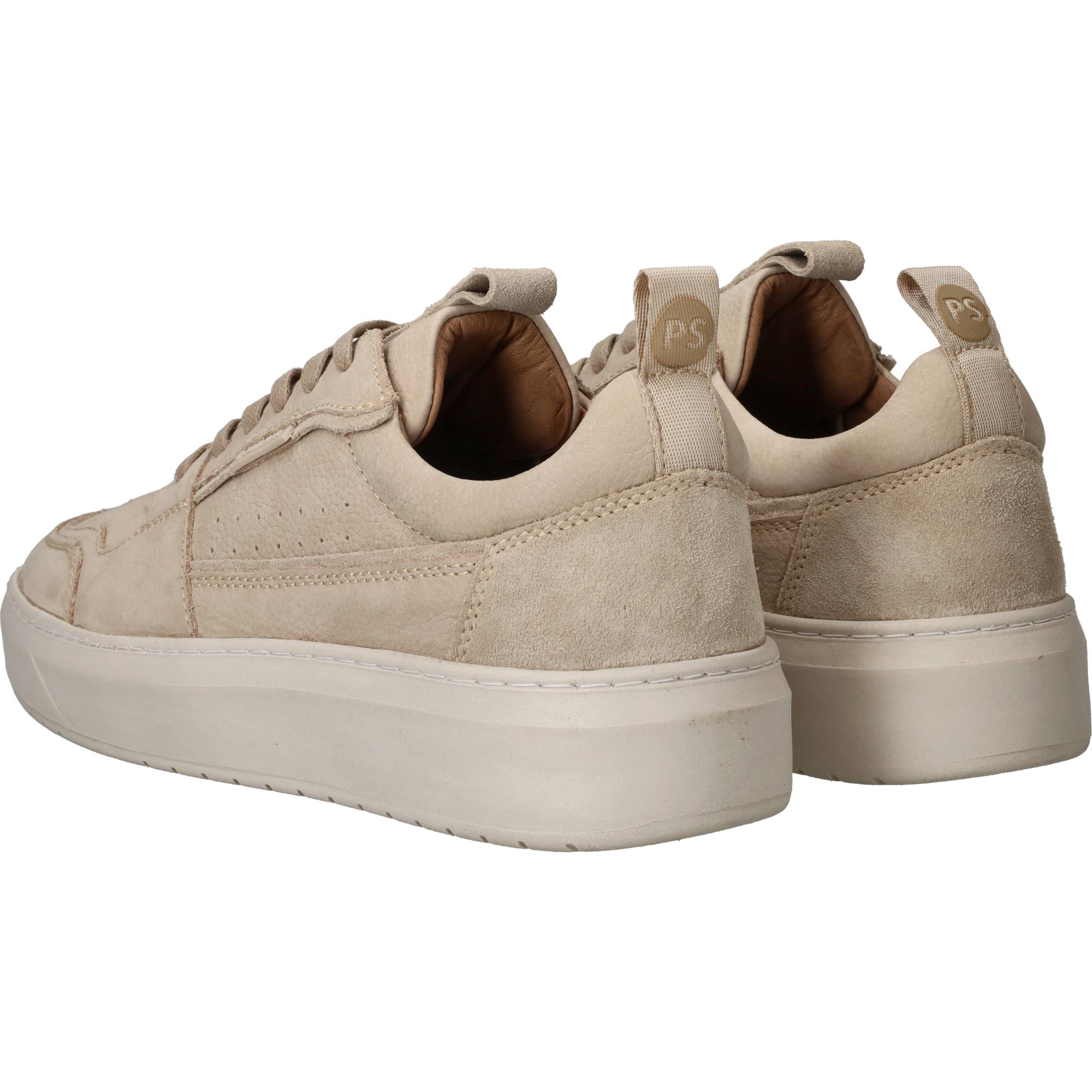 Ps Poelman Sneakers Heren Beige, sneaker voor heren – foto 7