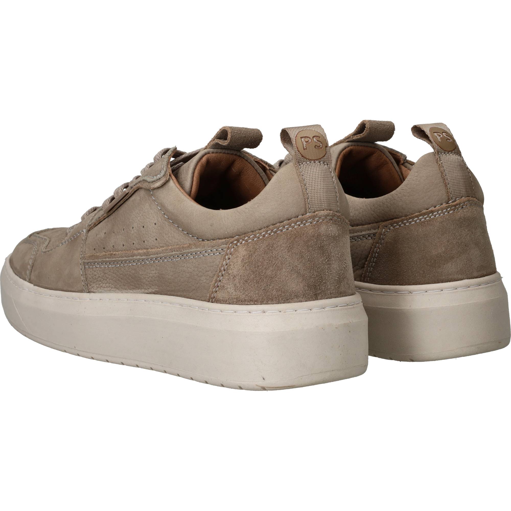 Ps Poelman Sneakers Heren Taupe, sneaker voor heren – foto 3