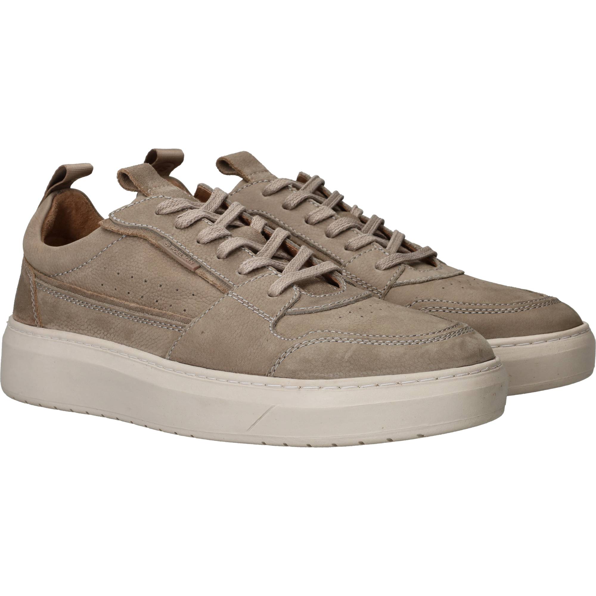 Ps Poelman Sneakers Heren Taupe, sneaker voor heren – foto 2