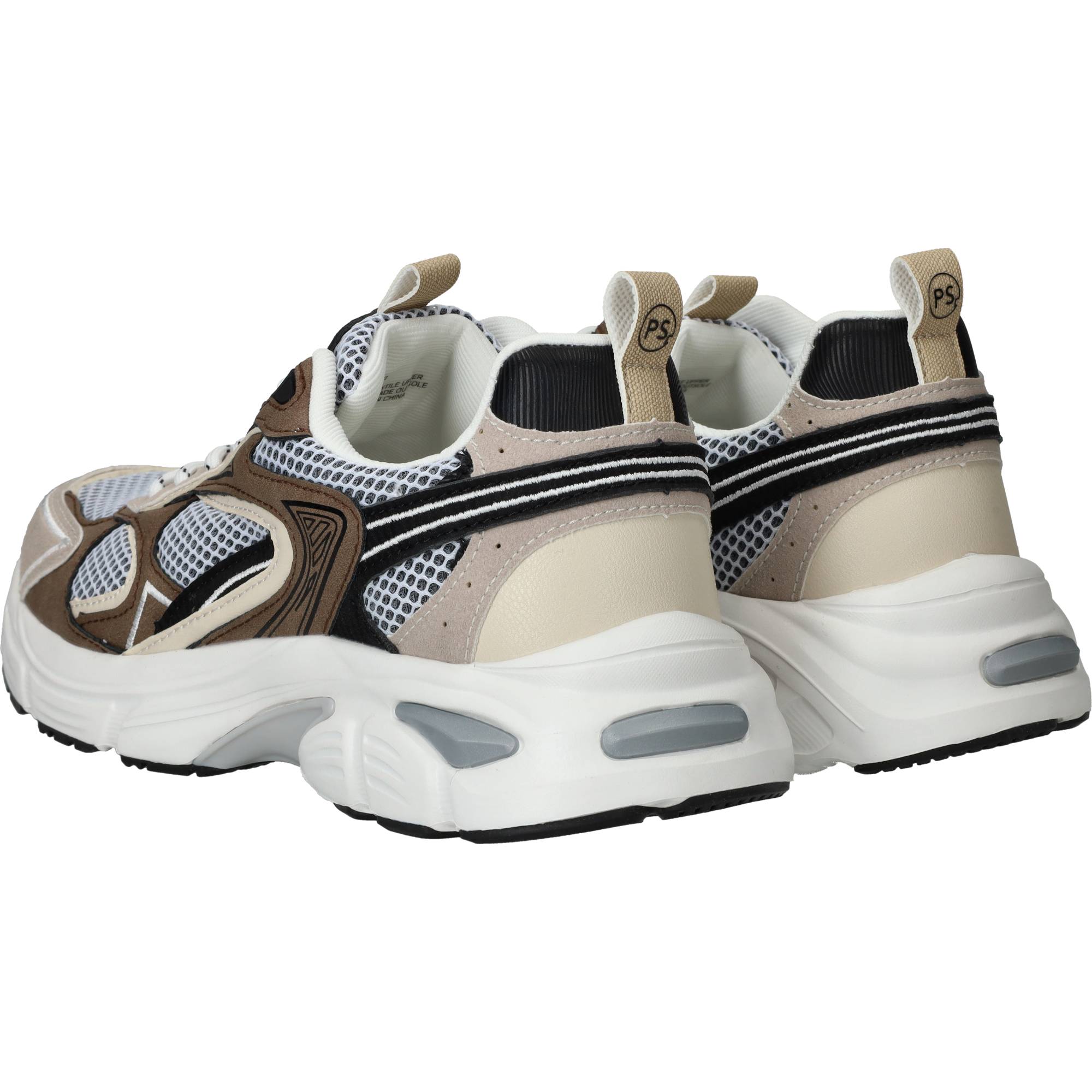 Ps Poelman Sneakers Heren Bruin, sneaker voor heren – foto 7