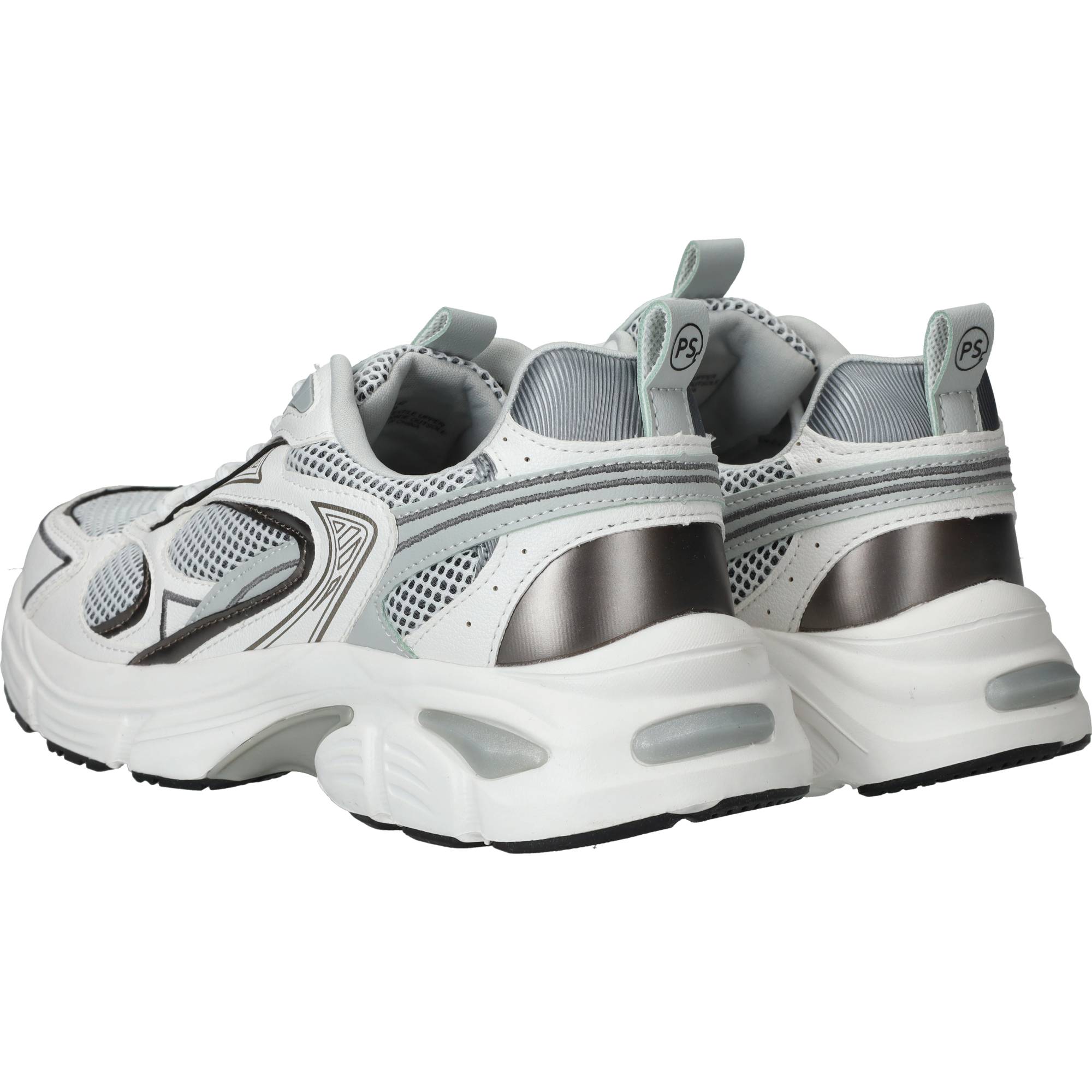 Ps Poelman Sneakers Heren Wit, sneaker voor heren – foto 3