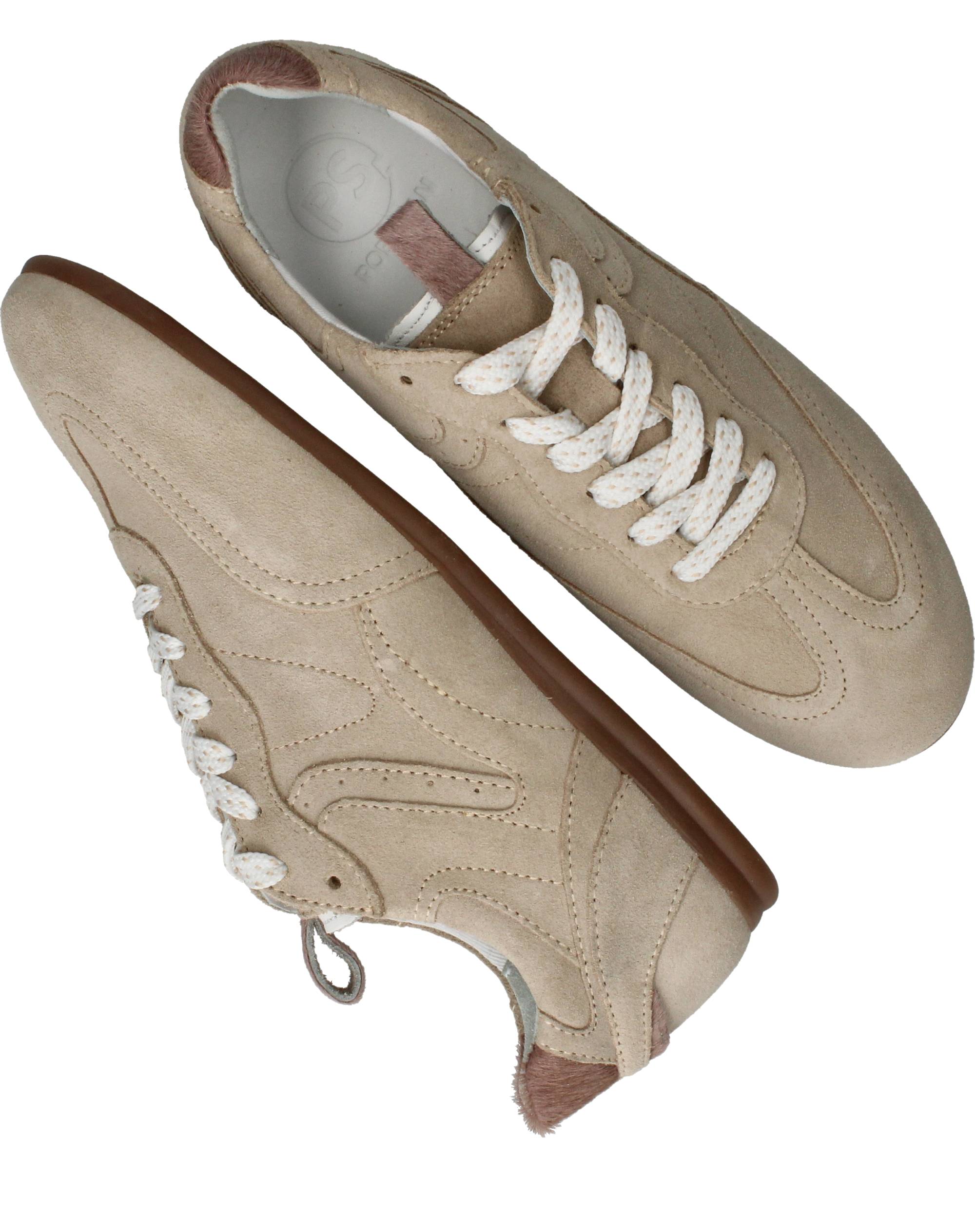 Ps Poelman Sneakers Dames Beige, sneaker voor dames – foto 8